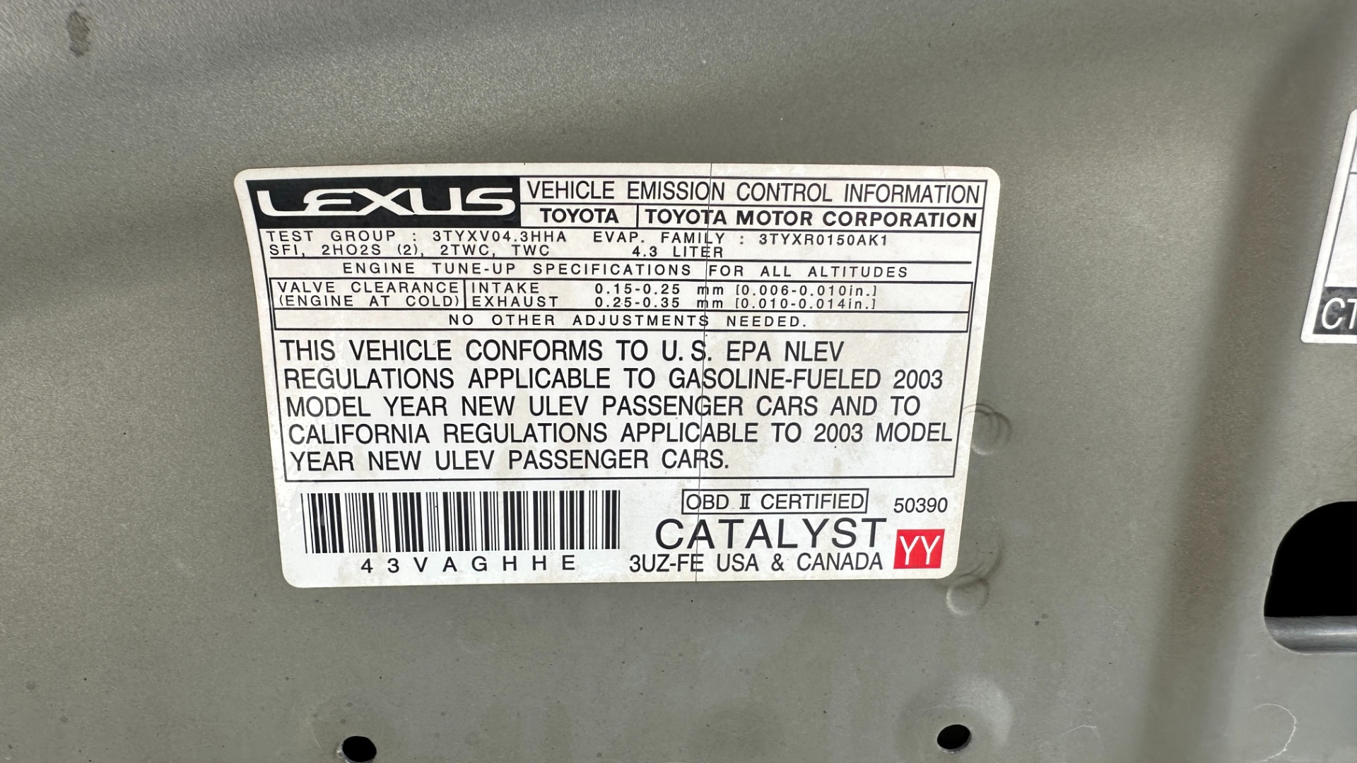 Used 2003 Lexus SC 430 HARD TOP CONVERTIBLE / TAN LEATHER INTERIOR / LOW MILES / 4.3L V8 ENGINE for sale $23,995 at Formula Imports in Charlotte NC 28227 51