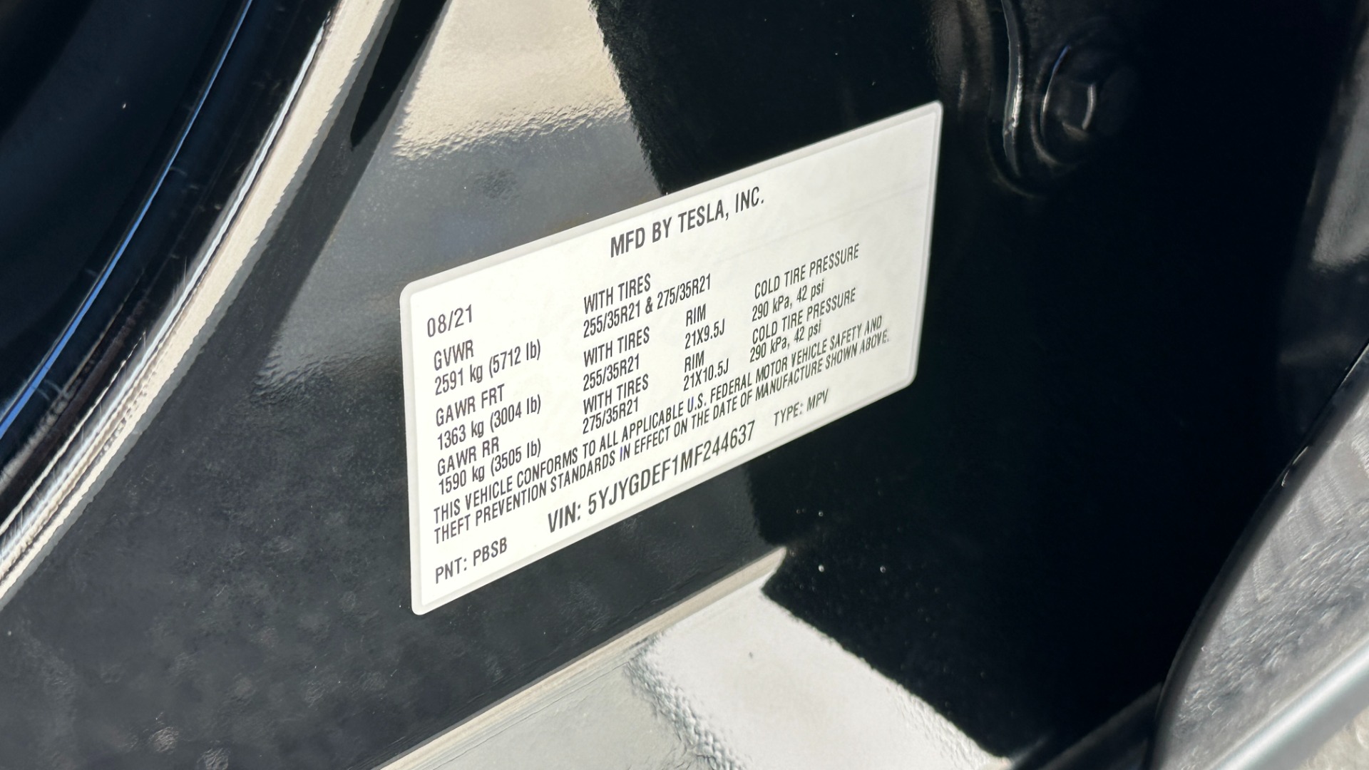 Used 2021 Tesla Model Y PERFORMANCE / AWD DUAL MOTOR / AUTOPILOT / CABON FIBER / TURBINE WHEELS for sale Sold at Formula Imports in Charlotte NC 28227 15