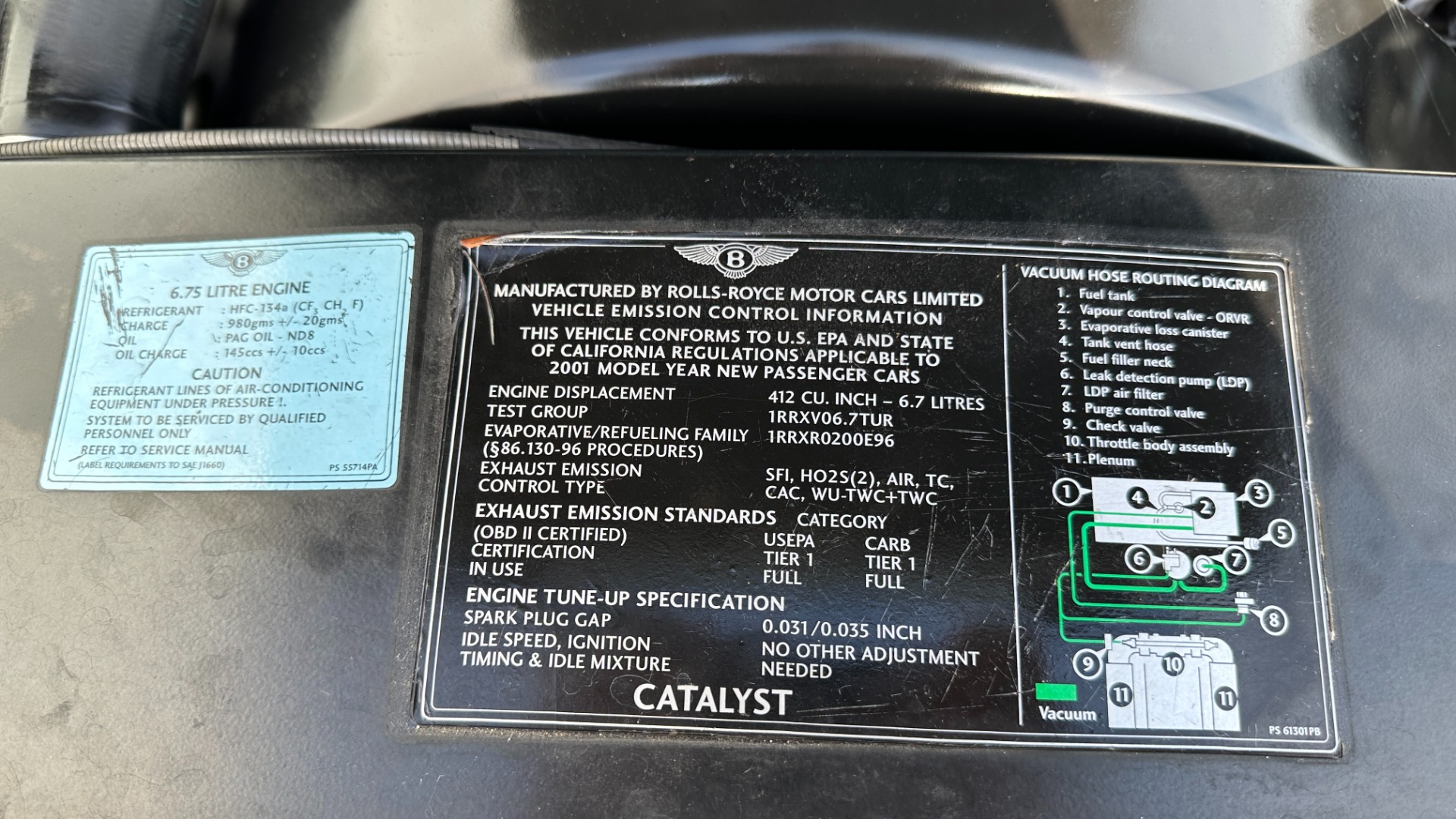 Used 2001 Bentley ARNAGE RED LABEL 6.75L V8 / TURBO / FULL LEATHER / WOOD TRIM / HEATED SEATS / SUNR for sale Sold at Formula Imports in Charlotte NC 28227 50