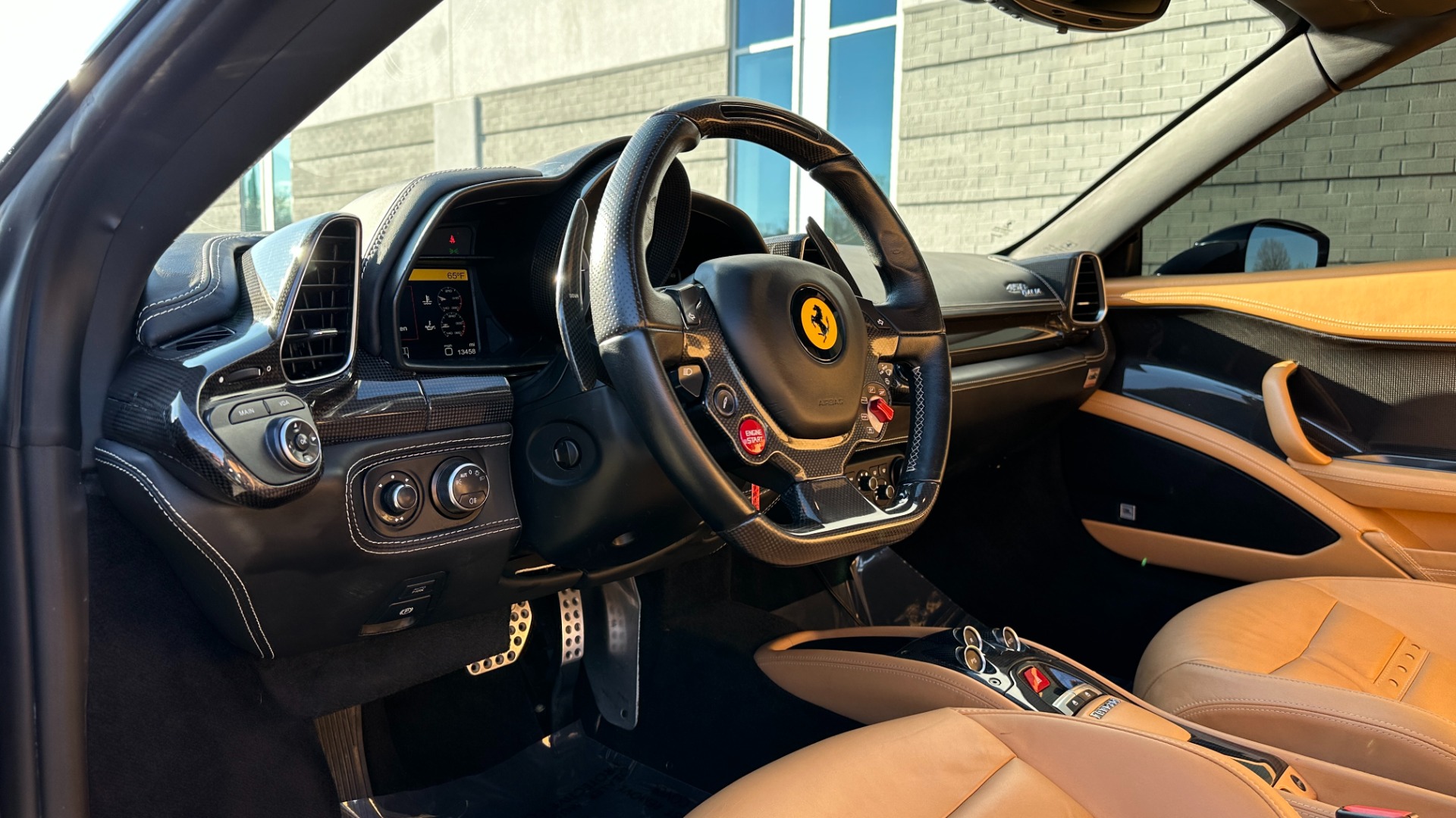 Used 2010 Ferrari 458 Italia CARBON FIBER TRIM / SCUDERIA SHIELDS / DAYTONA SEATS / LED STEERING WHEEL for sale $219,462 at Formula Imports in Charlotte NC 28227 12