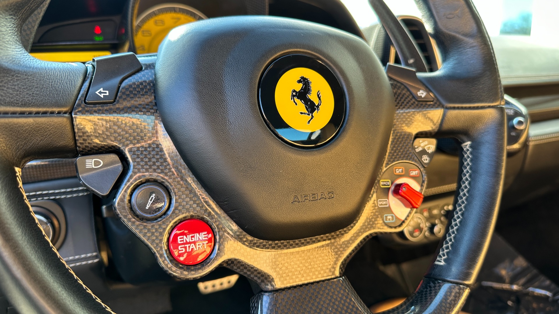 Used 2010 Ferrari 458 Italia CARBON FIBER TRIM / SCUDERIA SHIELDS / DAYTONA SEATS / LED STEERING WHEEL for sale $219,462 at Formula Imports in Charlotte NC 28227 17