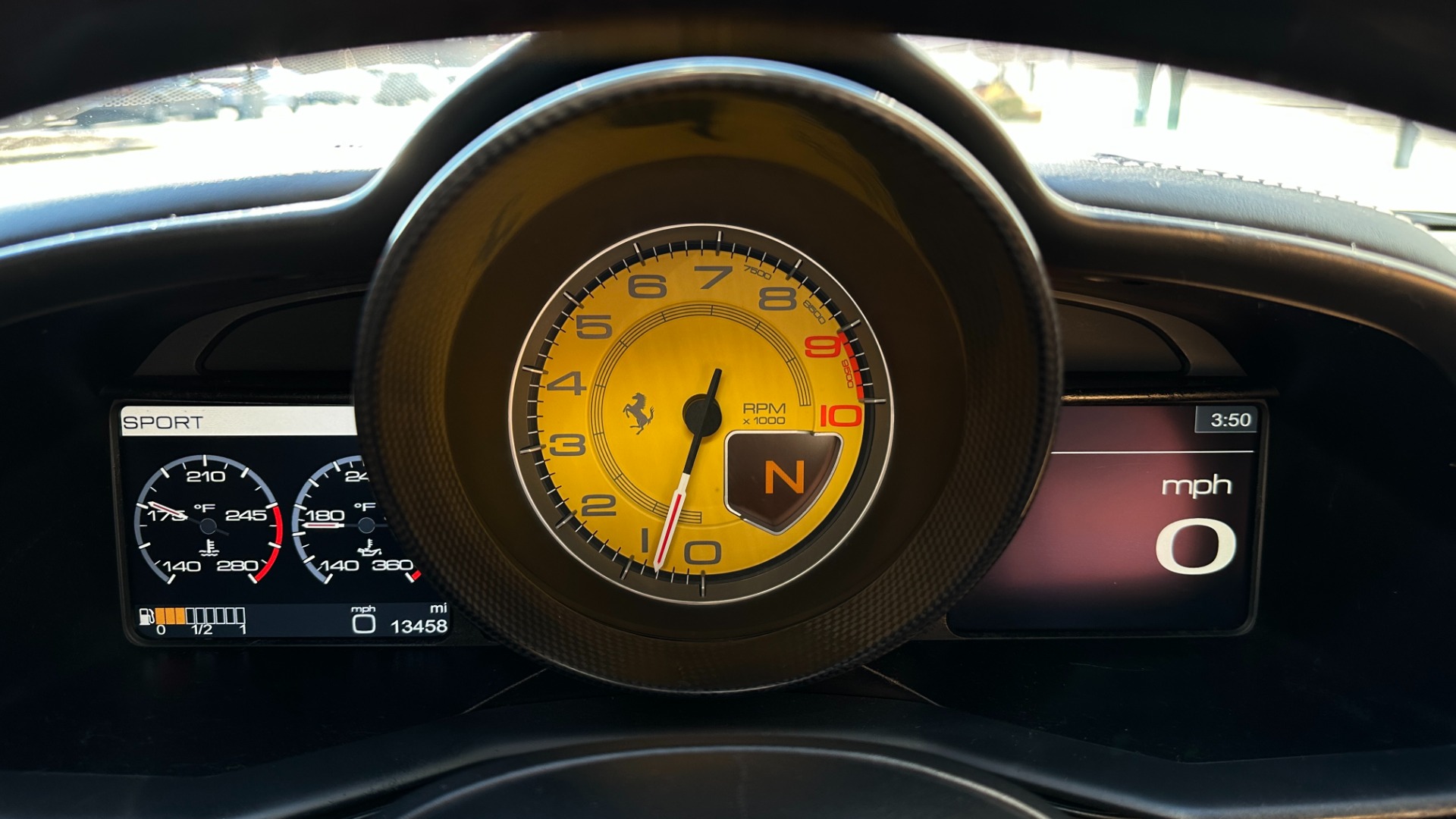 Used 2010 Ferrari 458 Italia CARBON FIBER TRIM / SCUDERIA SHIELDS / DAYTONA SEATS / LED STEERING WHEEL for sale $219,462 at Formula Imports in Charlotte NC 28227 20