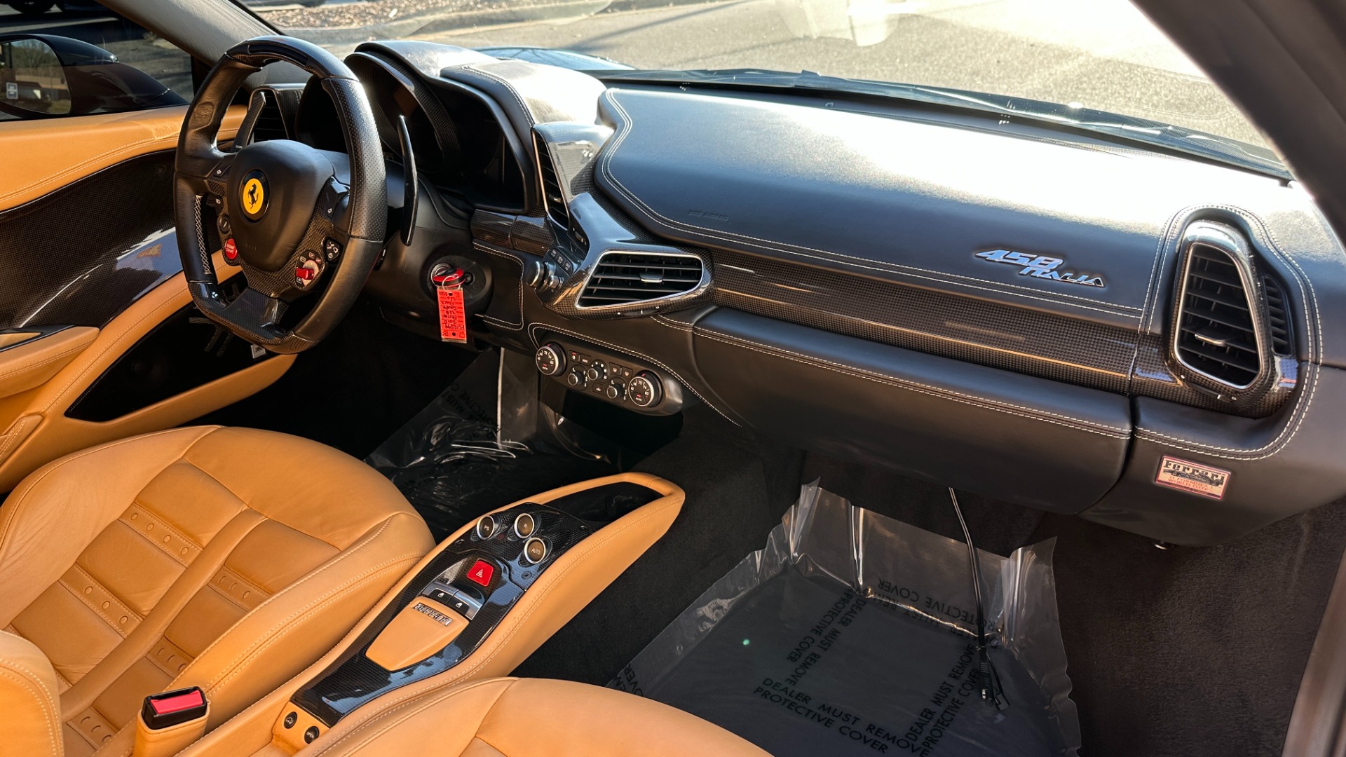 Used 2010 Ferrari 458 Italia CARBON FIBER TRIM / SCUDERIA SHIELDS / DAYTONA SEATS / LED STEERING WHEEL for sale $219,462 at Formula Imports in Charlotte NC 28227 26