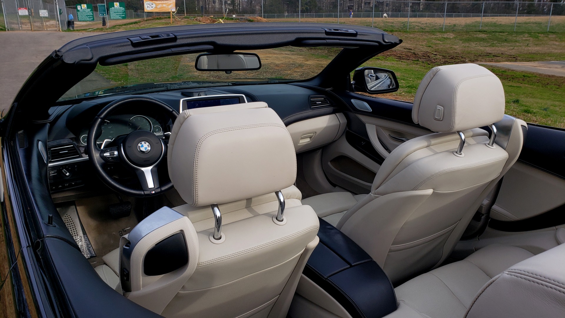 Used 2014 BMW 6 SERIES 650I XDRIVE CONV M-SPORT / NAV / DRVR ASST / CLD WTHR for sale Sold at Formula Imports in Charlotte NC 28227 38