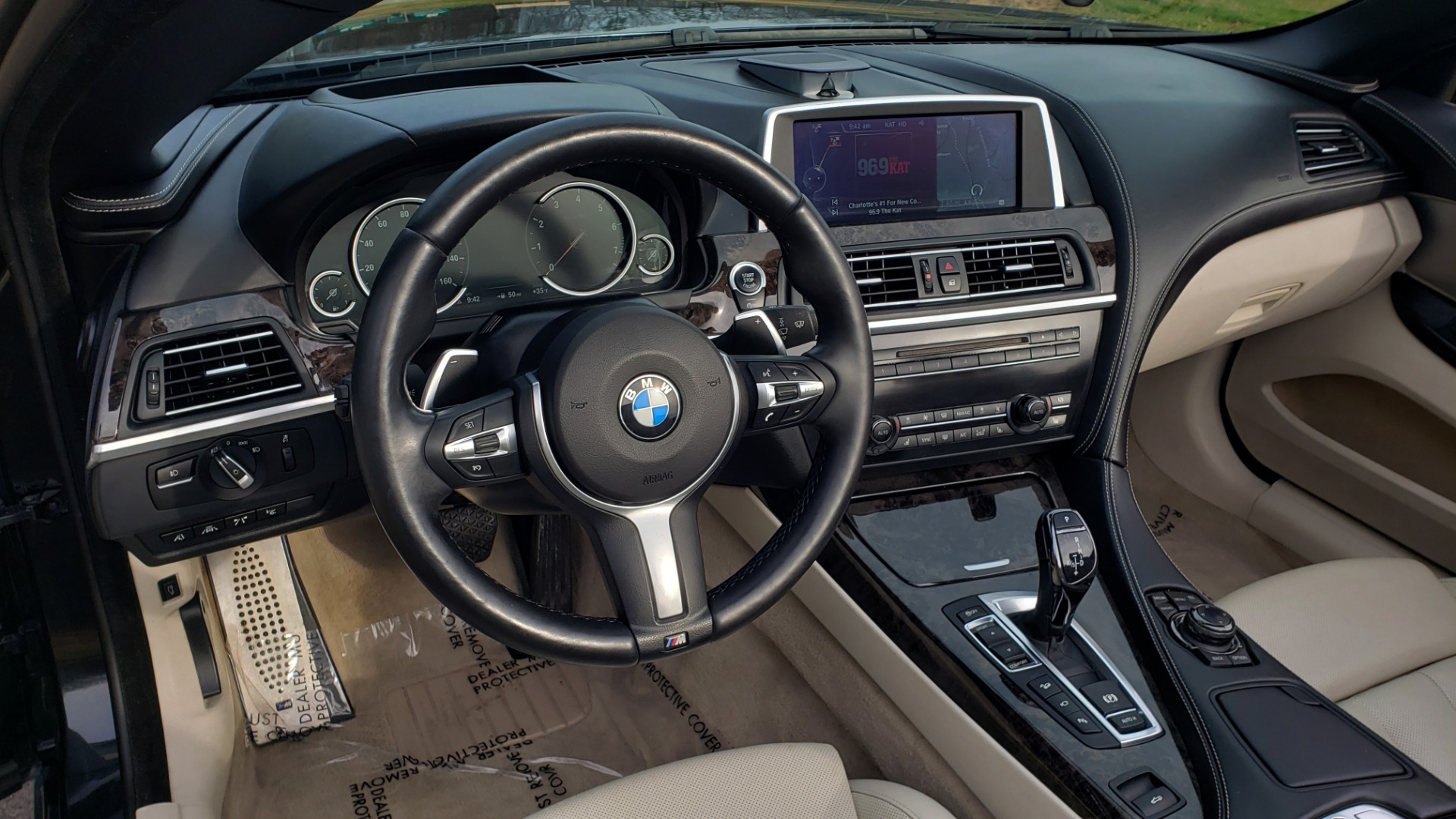 Used 2014 BMW 6 SERIES 650I XDRIVE CONV M-SPORT / NAV / DRVR ASST / CLD WTHR for sale Sold at Formula Imports in Charlotte NC 28227 46