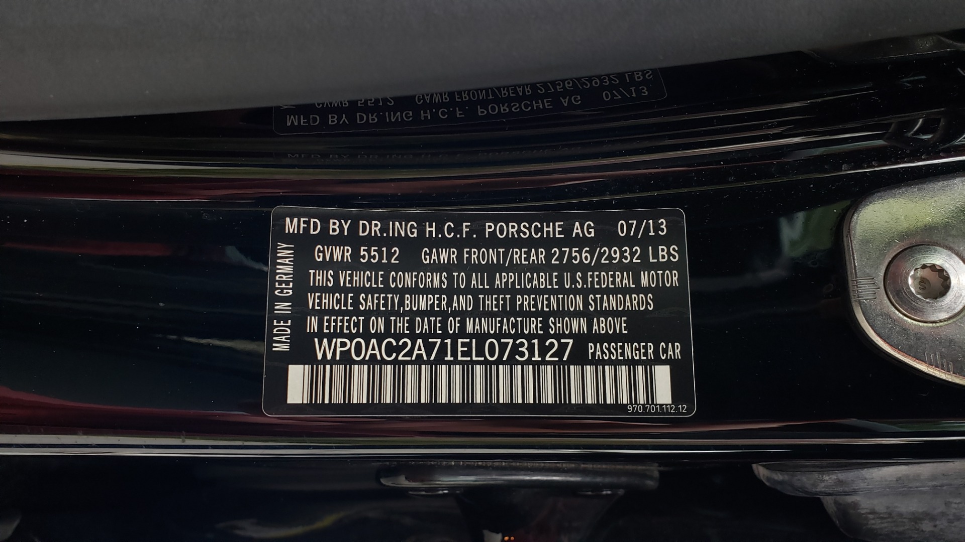 Used 2014 Porsche Panamera Turbo for sale Sold at Formula Imports in Charlotte NC 28227 93