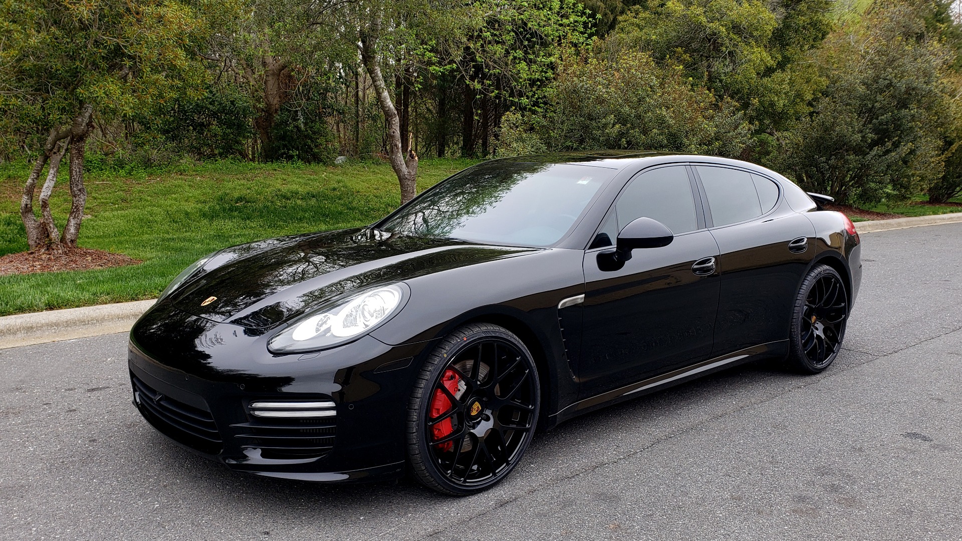 Used 2014 Porsche Panamera Turbo for sale Sold at Formula Imports in Charlotte NC 28227 1