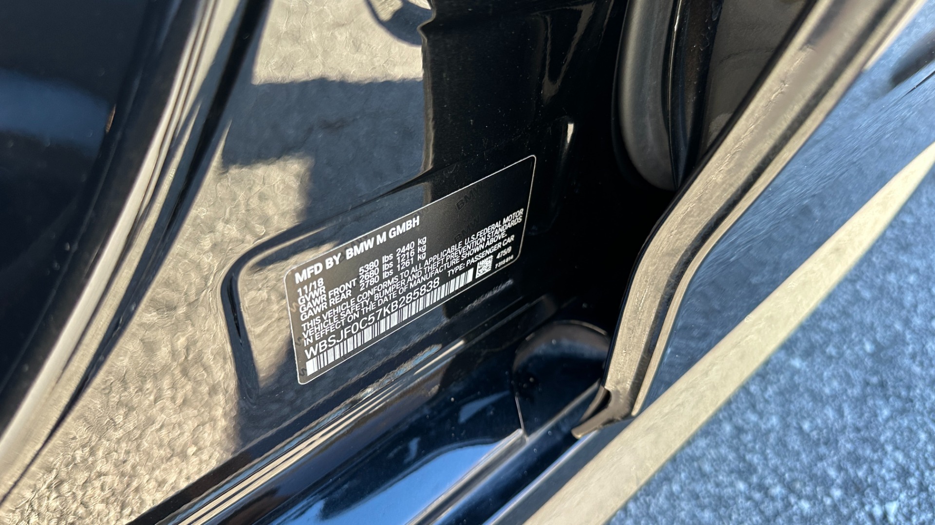 Used 2019 BMW M5 COMPETITION / AWD / EXECUTIVE PACKAGE / B AND W DIAMOND SOUND SYSTEM for sale $78,995 at Formula Imports in Charlotte NC 28227 17