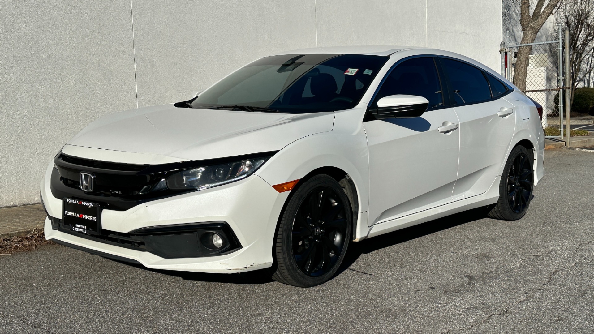 Used 2019 Honda Civic Sedan SPORT / CLOTH / REARVIEW / 4CYL for sale Sold at Formula Imports in Charlotte NC 28227 2