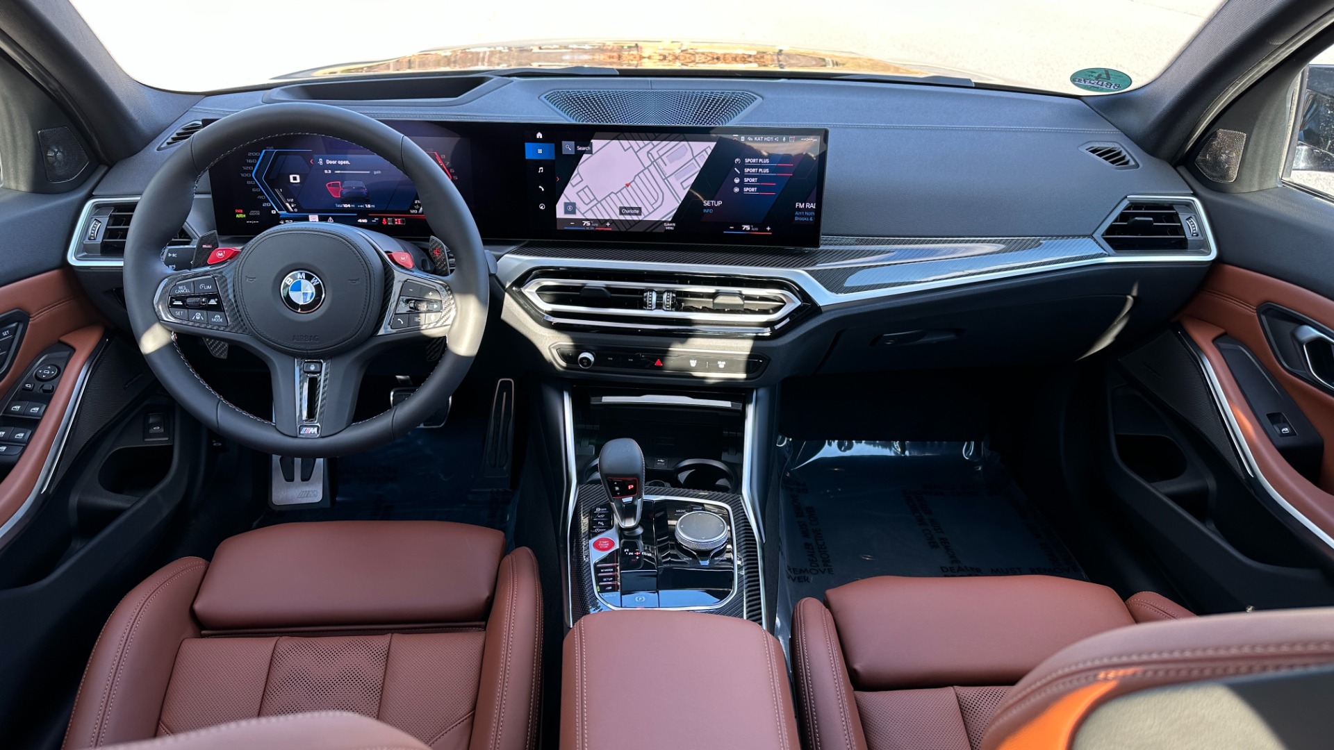 Used 2023 BMW M3 COMPETITION xDRIVE / EXECUTIVE / DRIVE PRO / LASER LIGHTS / CARBON TRIM for sale $104,995 at Formula Imports in Charlotte NC 28227 33