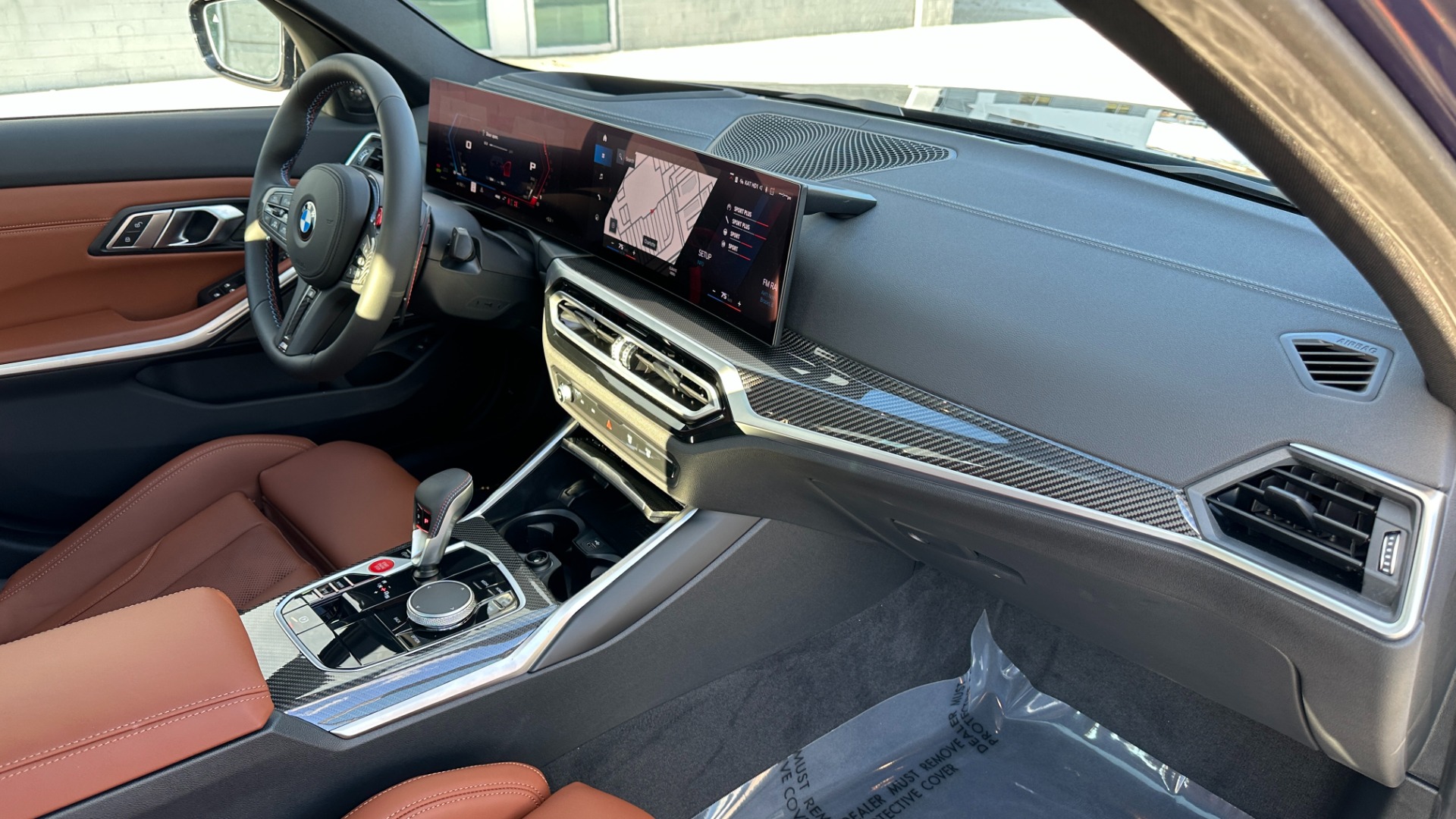 Used 2023 BMW M3 COMPETITION xDRIVE / EXECUTIVE / DRIVE PRO / LASER LIGHTS / CARBON TRIM for sale $104,995 at Formula Imports in Charlotte NC 28227 40