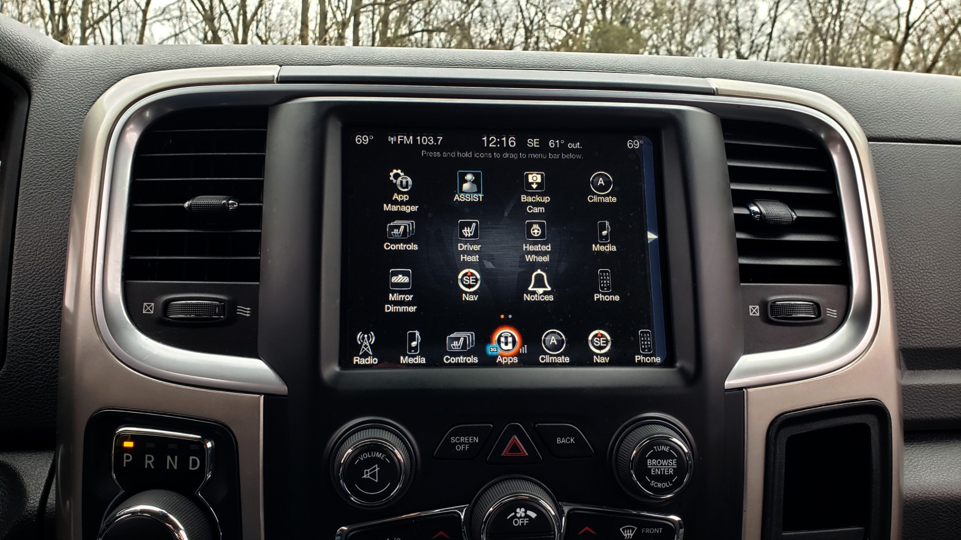 Used 2016 Ram 1500 BIG HORN 5.7L HEMI CREW CAB / HTD STS / NAV / REAVIEW for sale Sold at Formula Imports in Charlotte NC 28227 45
