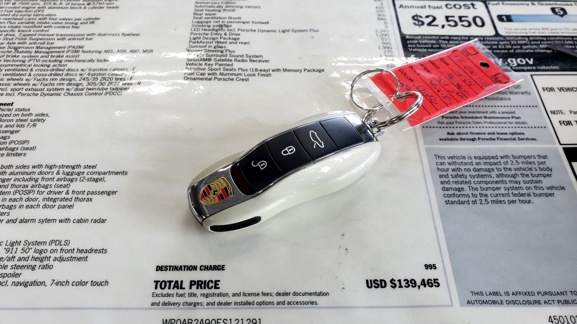 Used 2014 Porsche 911 50TH ANNIVERSARY EDITION / NAV / BOSE / 7-SPEED MANUAL for sale Sold at Formula Imports in Charlotte NC 28227 97