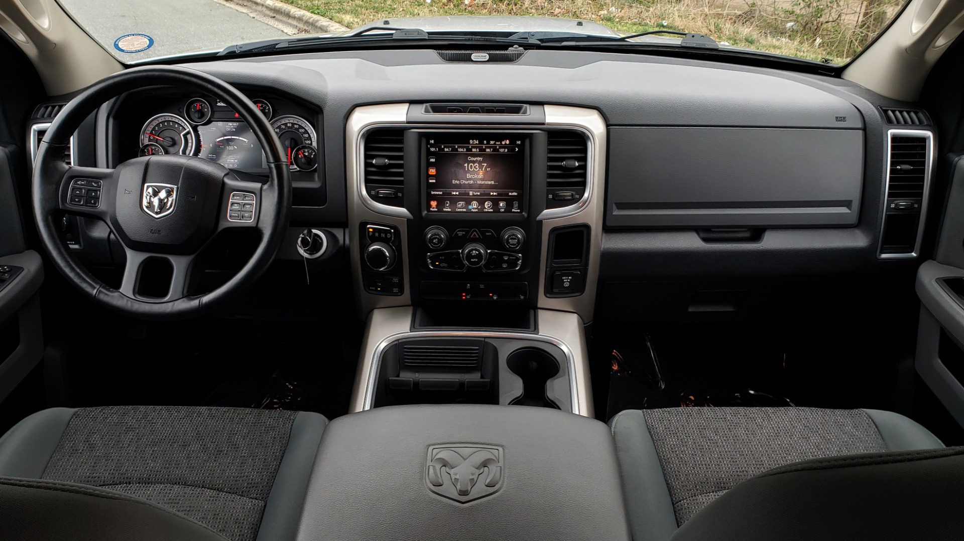 Used 2016 Ram 1500 OUTDOORSMAN 4X4 / CREW CAB / REARVIEW / HTD STS for sale Sold at Formula Imports in Charlotte NC 28227 74