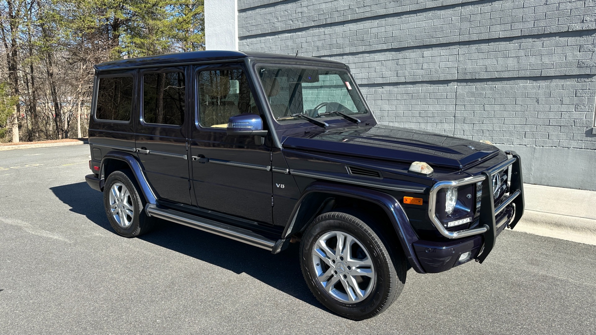 Used 2015 Mercedes-Benz G-Class G550 / DESIGNO NAPPA LEATHER / DESIGNO HEADLINER / HEATED STEERING / NAV / for sale Sold at Formula Imports in Charlotte NC 28227 2