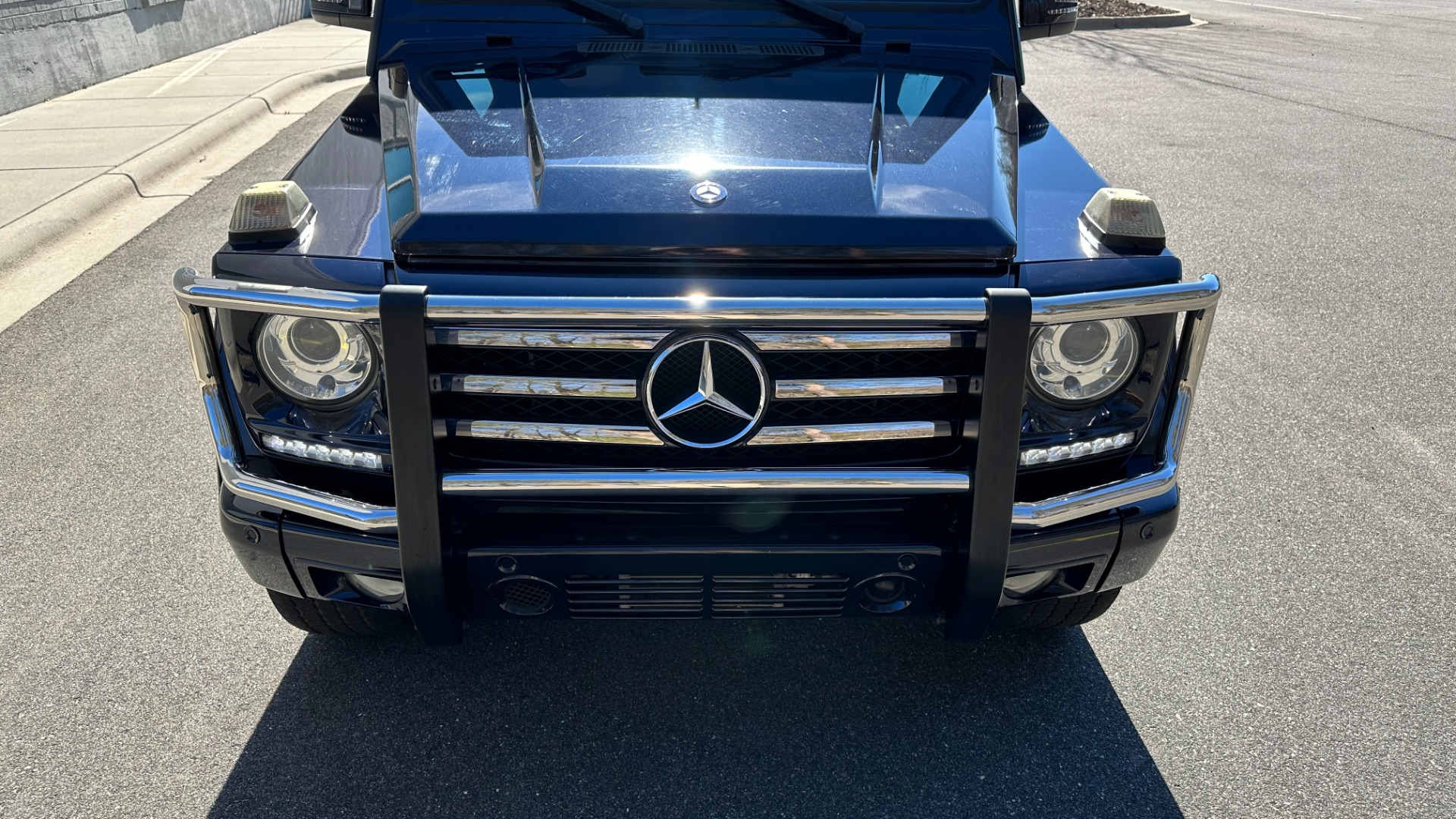 Used 2015 Mercedes-Benz G-Class G550 / DESIGNO NAPPA LEATHER / DESIGNO HEADLINER / HEATED STEERING / NAV /  for sale Sold at Formula Imports in Charlotte NC 28227 9