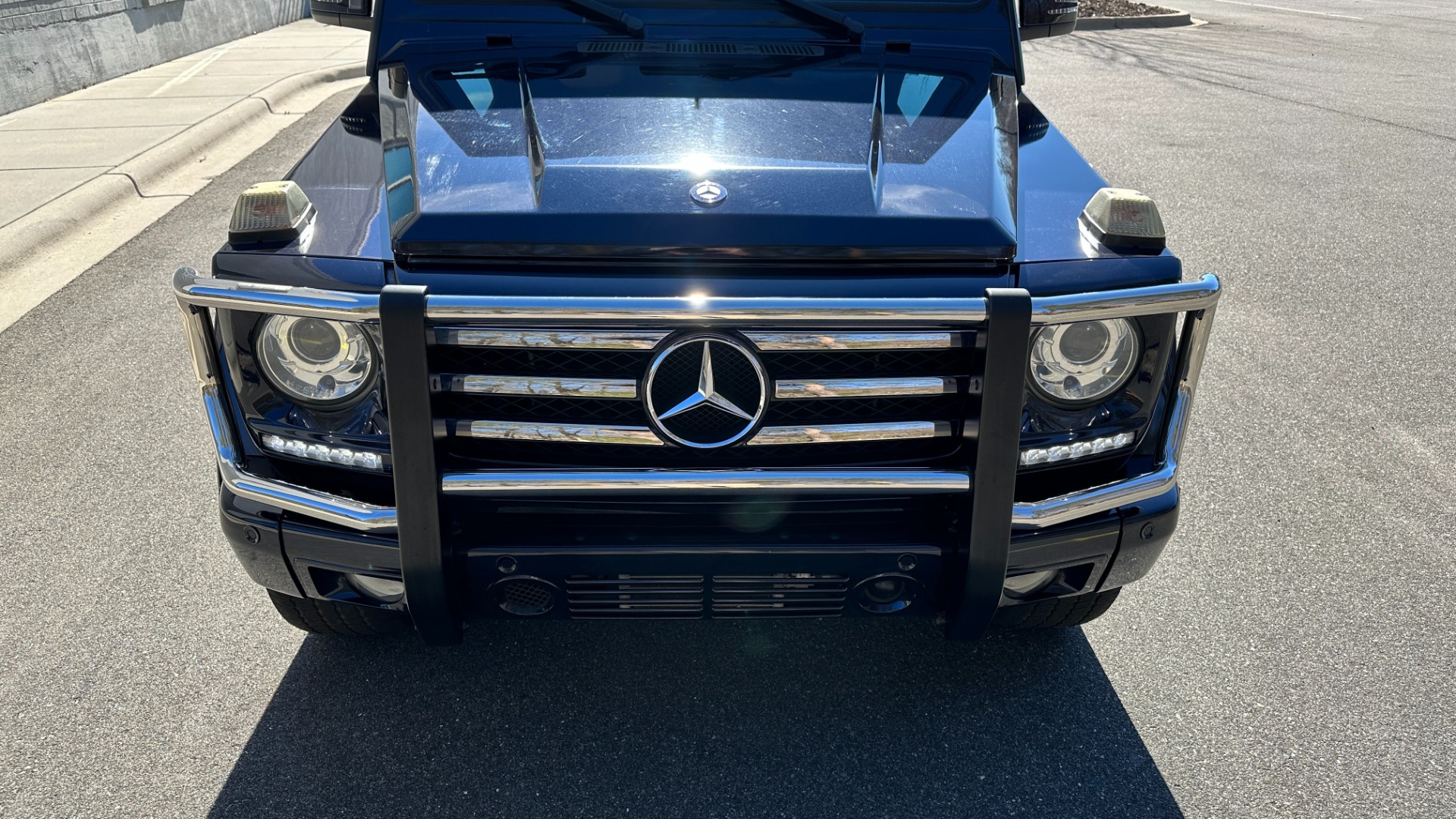 Used 2015 Mercedes-Benz G-Class G550 / DESIGNO NAPPA LEATHER / DESIGNO HEADLINER / HEATED STEERING / NAV / for sale Sold at Formula Imports in Charlotte NC 28227 9
