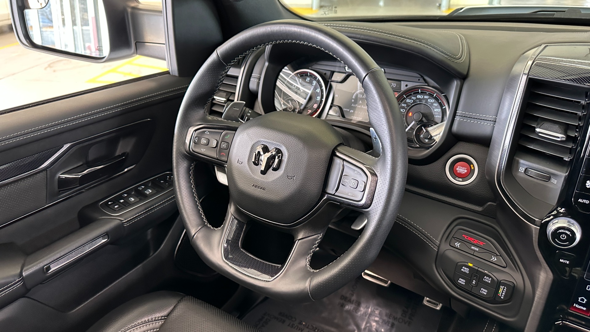 Used 2022 Ram 1500 TRX / LVL 1 / SUPERCHARGED / PANORAMIC ROOF / MOPAR RUNNING BOARDS / 2TONE for sale $94,995 at Formula Imports in Charlotte NC 28227 35