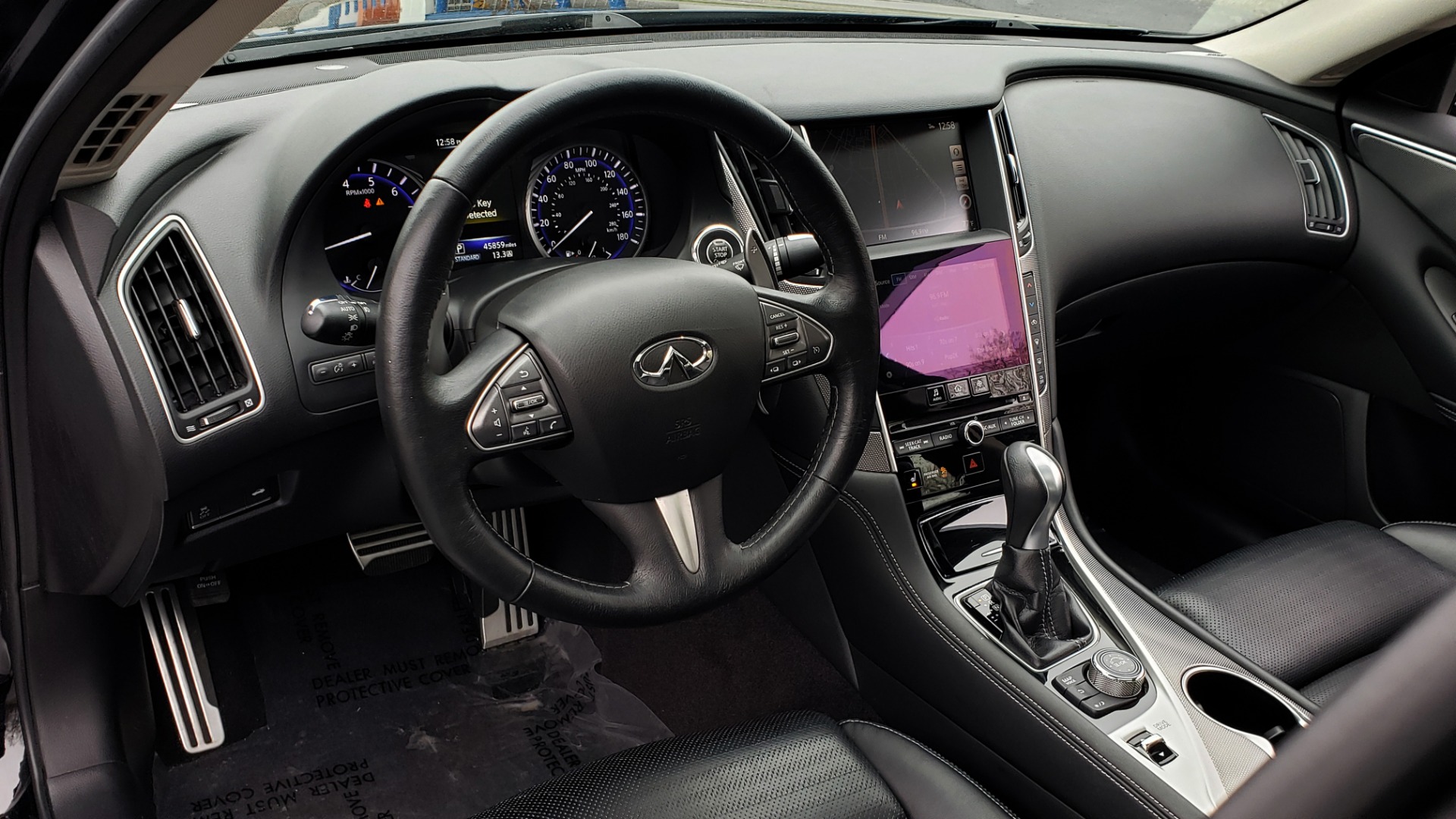 Used 2016 INFINITI Q50 3.0t PREMIUM SPORT AWD / NAV / SUNROOF / HTD STS / REARVIEW for sale Sold at Formula Imports in Charlotte NC 28227 39