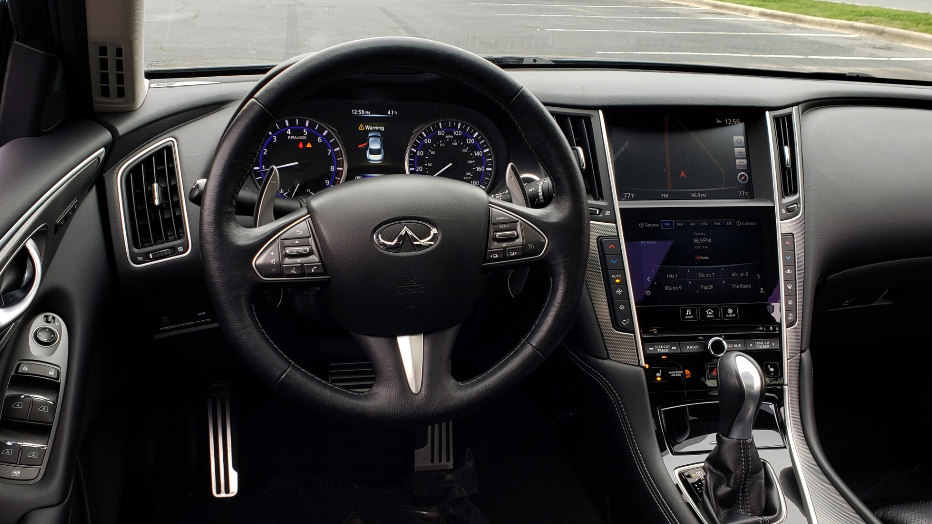 Used 2016 Infiniti Q50 3.0t PREMIUM SPORT AWD / NAV / SUNROOF / HTD STS / REARVIEW for sale Sold at Formula Imports in Charlotte NC 28227 40