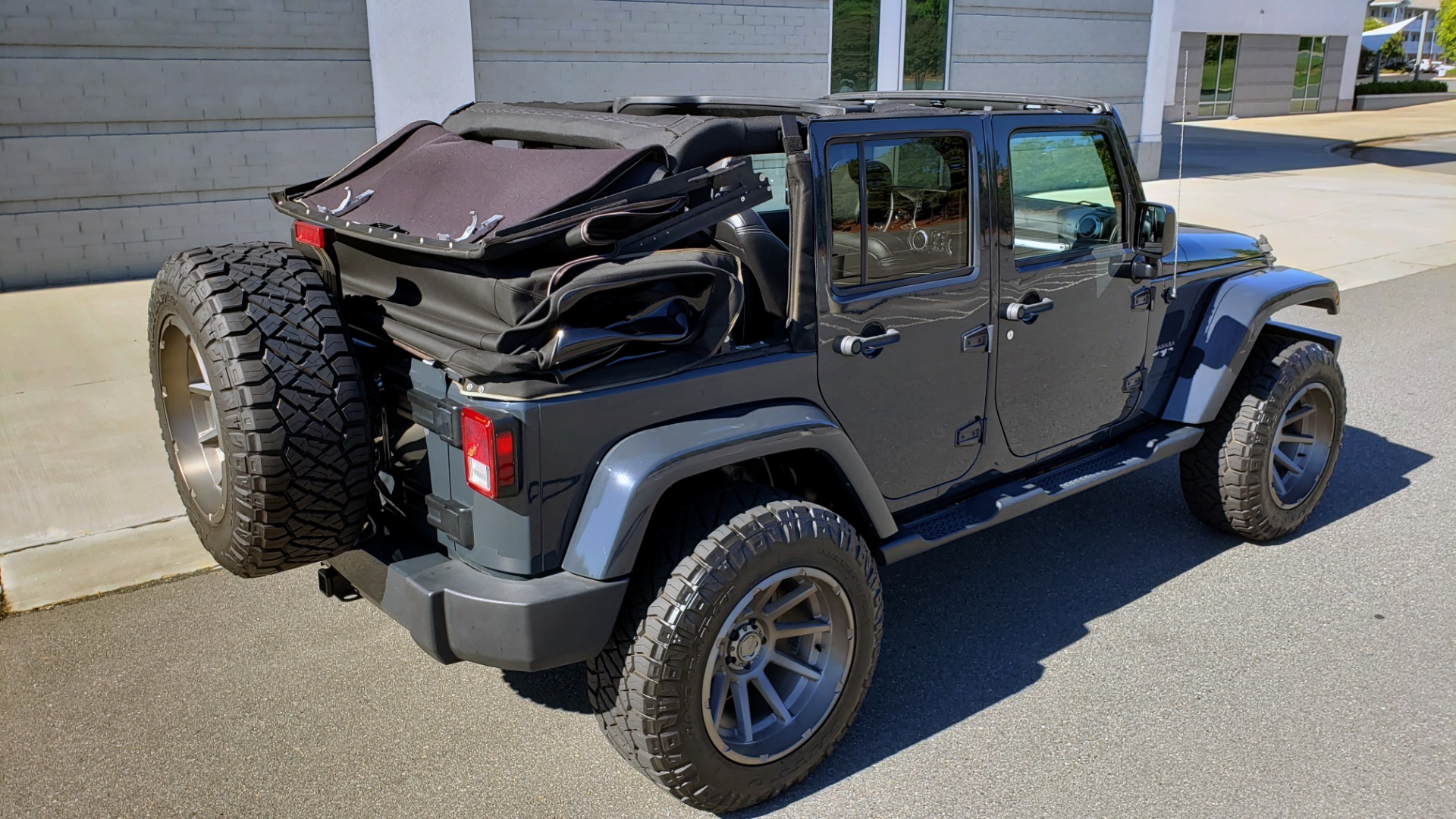 Used 2016 Jeep WRANGLER UNLIMITED SAHARA 4X4 / NAV / ALPINE / TOW PKG / CUSTOM WHEELS for sale Sold at Formula Imports in Charlotte NC 28227 26