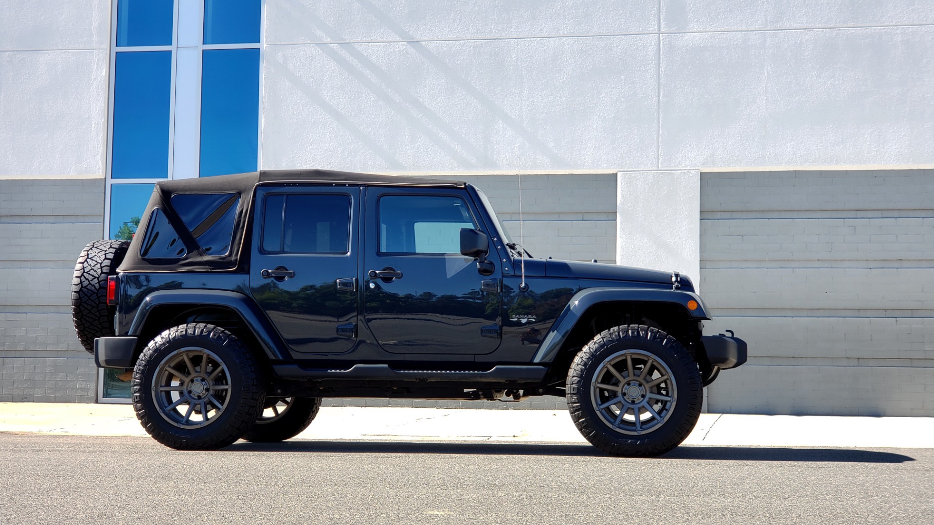 Used 2016 Jeep WRANGLER UNLIMITED SAHARA 4X4 / NAV / ALPINE / TOW PKG / CUSTOM WHEELS for sale Sold at Formula Imports in Charlotte NC 28227 8