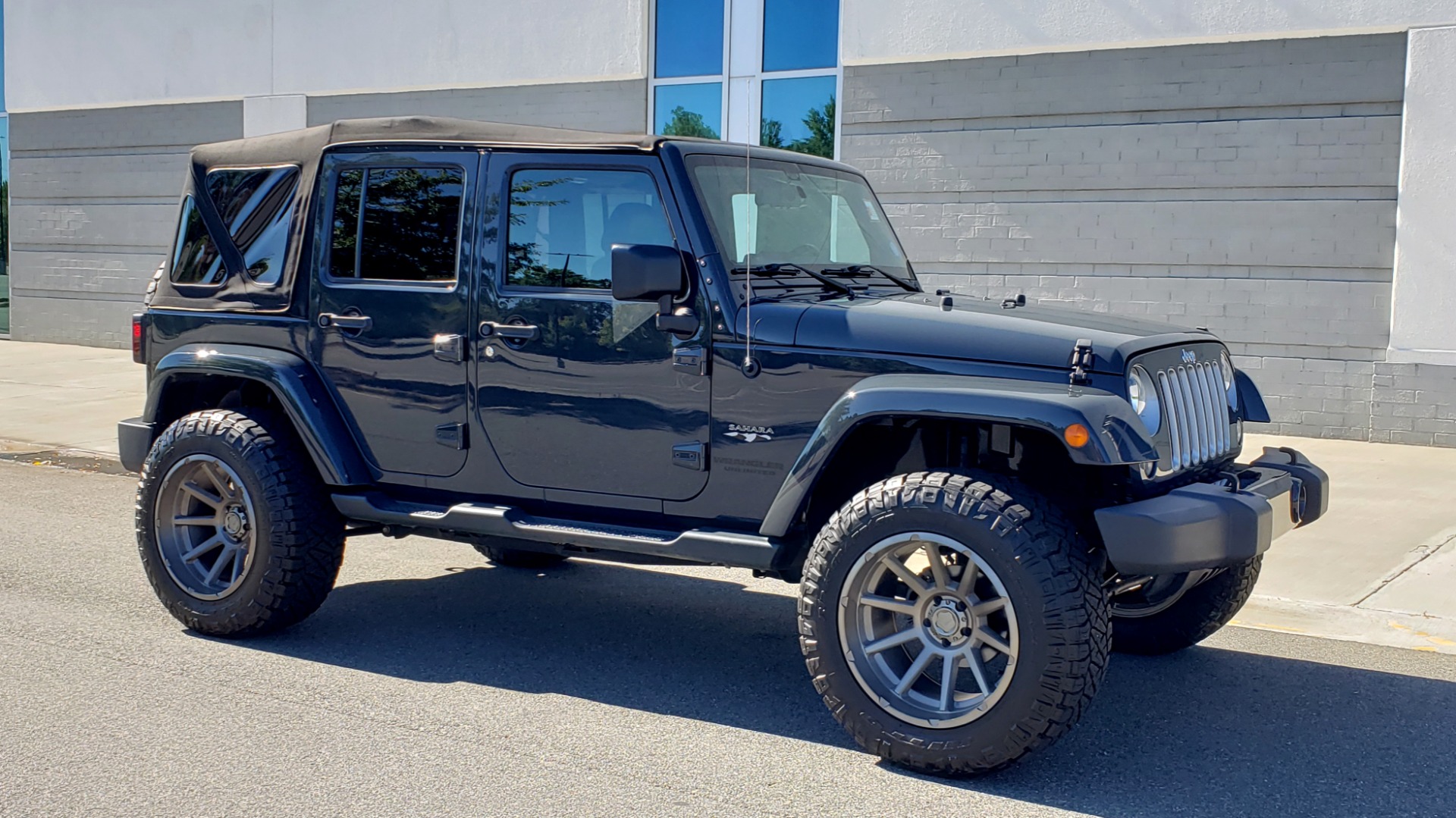 Used 2016 Jeep WRANGLER UNLIMITED SAHARA 4X4 / NAV / ALPINE / TOW PKG / CUSTOM WHEELS for sale Sold at Formula Imports in Charlotte NC 28227 9