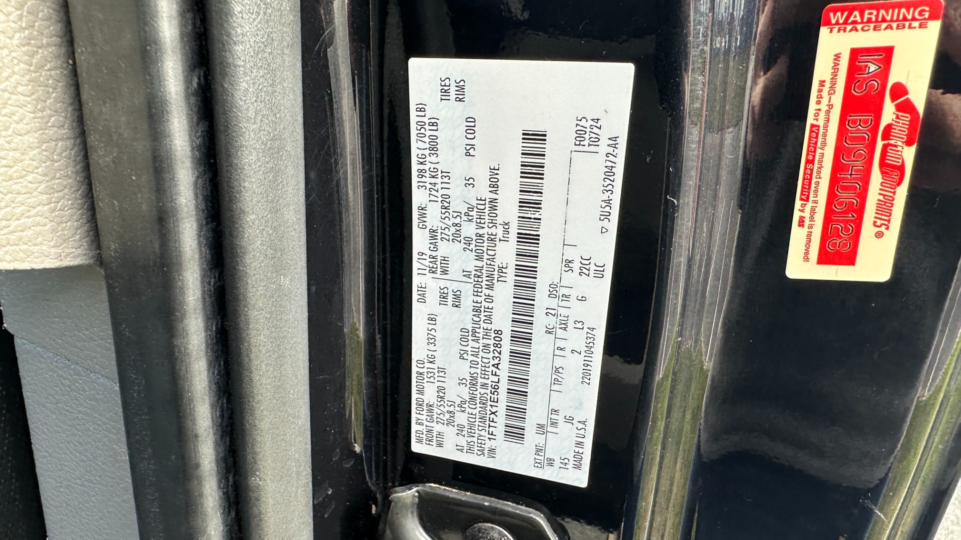 Used 2020 Ford F-150 XLT / STX PKG / SPORT PKG / 5.0L V8 / POWER EQUIPMENT / BED RACK for sale $33,900 at Formula Imports in Charlotte NC 28227 36