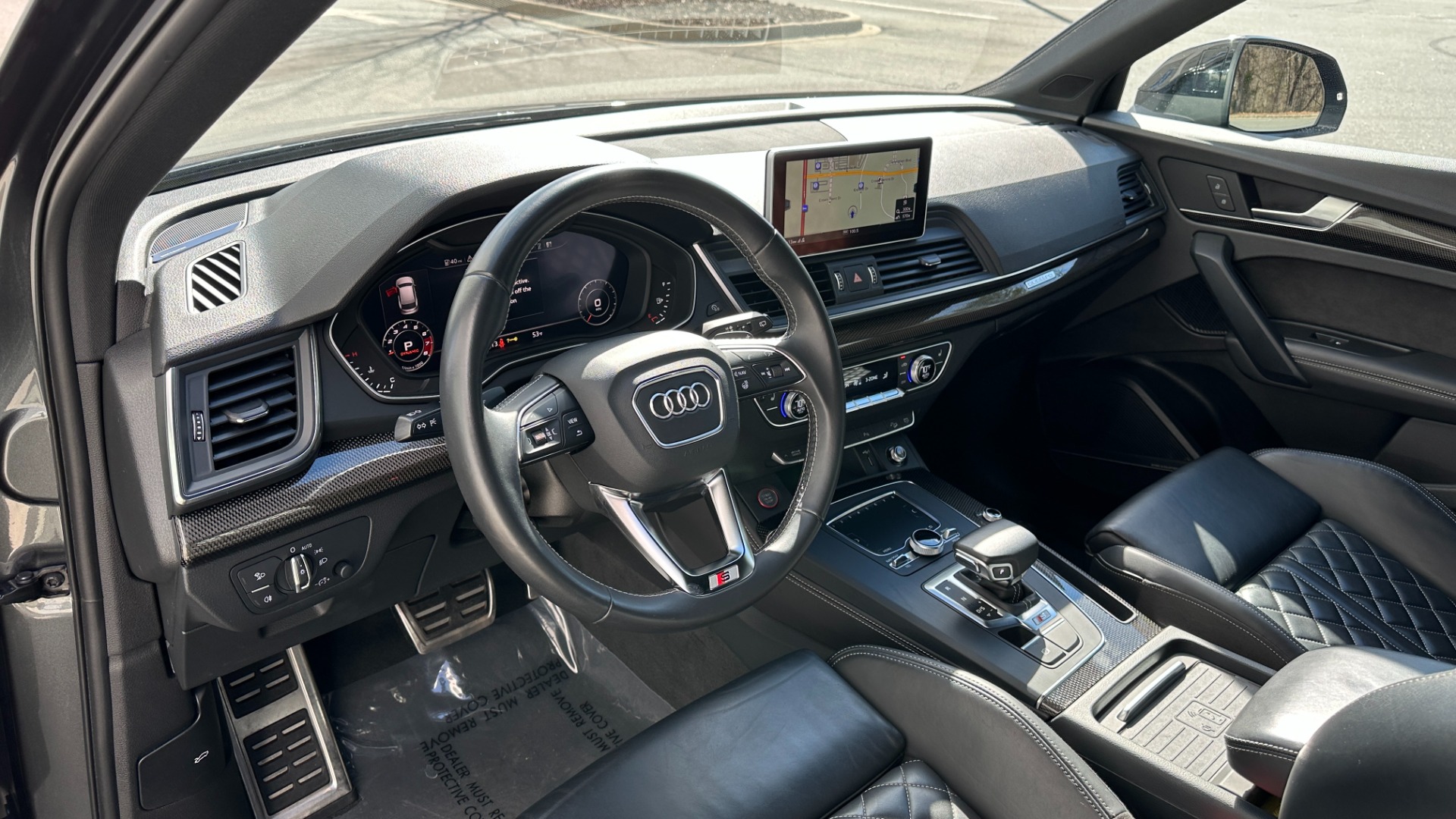 Used 2019 Audi SQ5 PREMIUM PLUS / BLACK OPTIC / S SPORT / CARBON FIBER / B&O SOUND for sale Sold at Formula Imports in Charlotte NC 28227 14