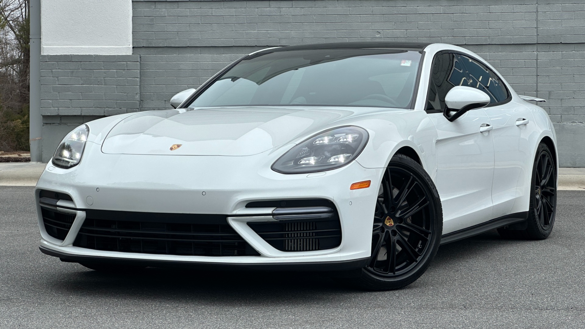 Used 2018 Porsche Panamera TURBO AWD / PREMIUM PLUS PKG / SPORT CHRONO / BLACKOUT / LED HEADLIGHTS for sale Sold at Formula Imports in Charlotte NC 28227 1