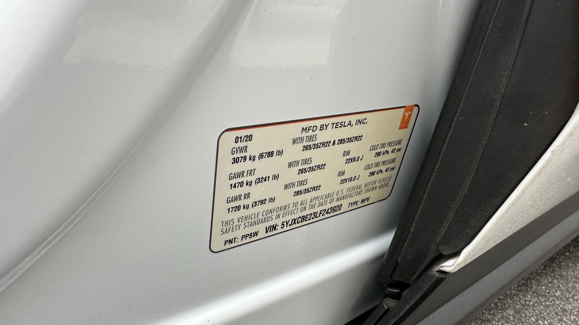Used 2020 Tesla Model X LONG RANGE / AUTOPILOT / AWD / 3 ROW / PREMIUM CONNECTIVITY for sale Sold at Formula Imports in Charlotte NC 28227 15