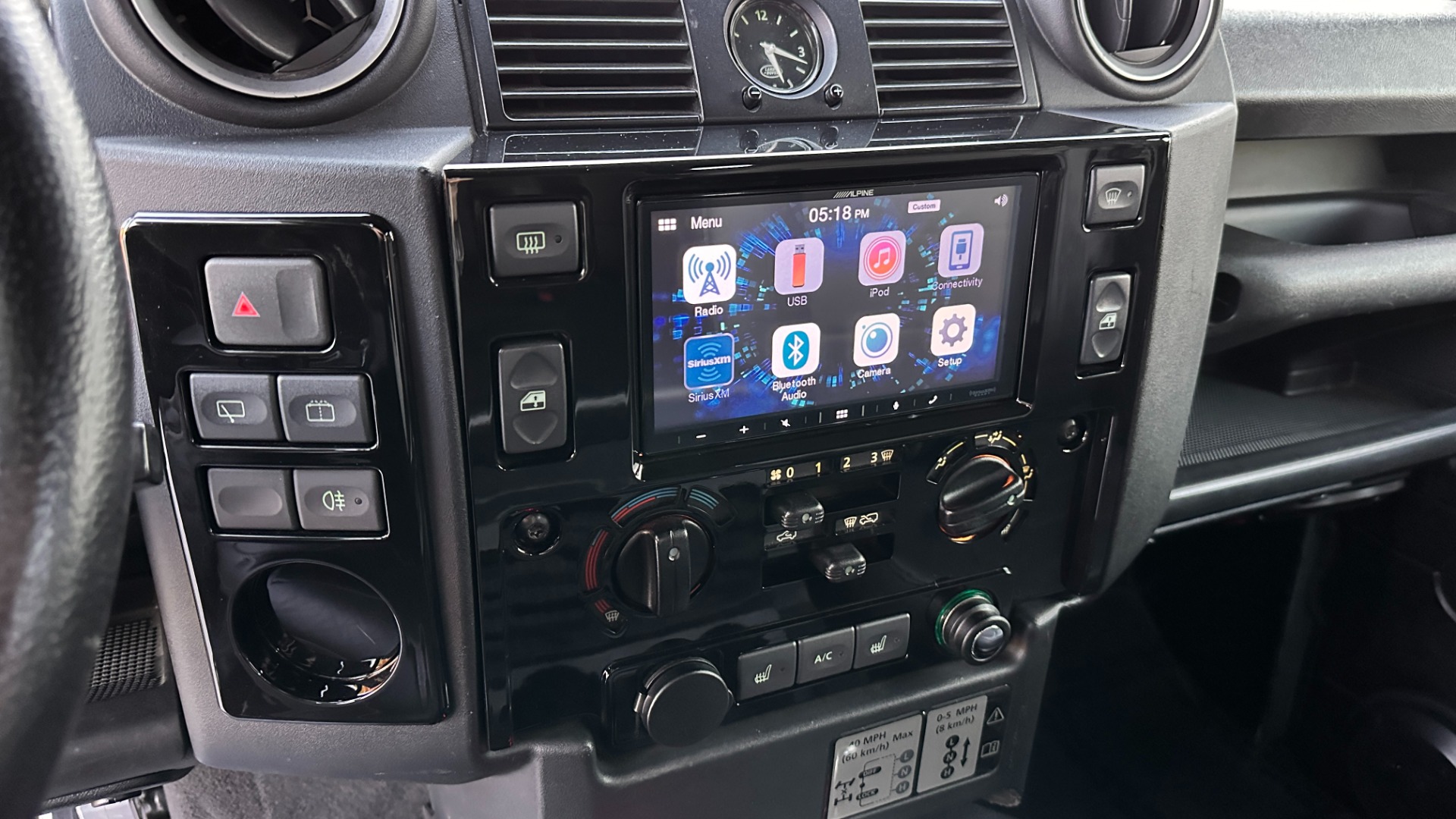 Used 1993 Land Rover Defender DEFENDER 110 2020 OSPREY CUSTOM 110 / FULLY REBUILT / 5.3L V8 / LEATHER / SOUND SYSTEM for sale Sold at Formula Imports in Charlotte NC 28227 19
