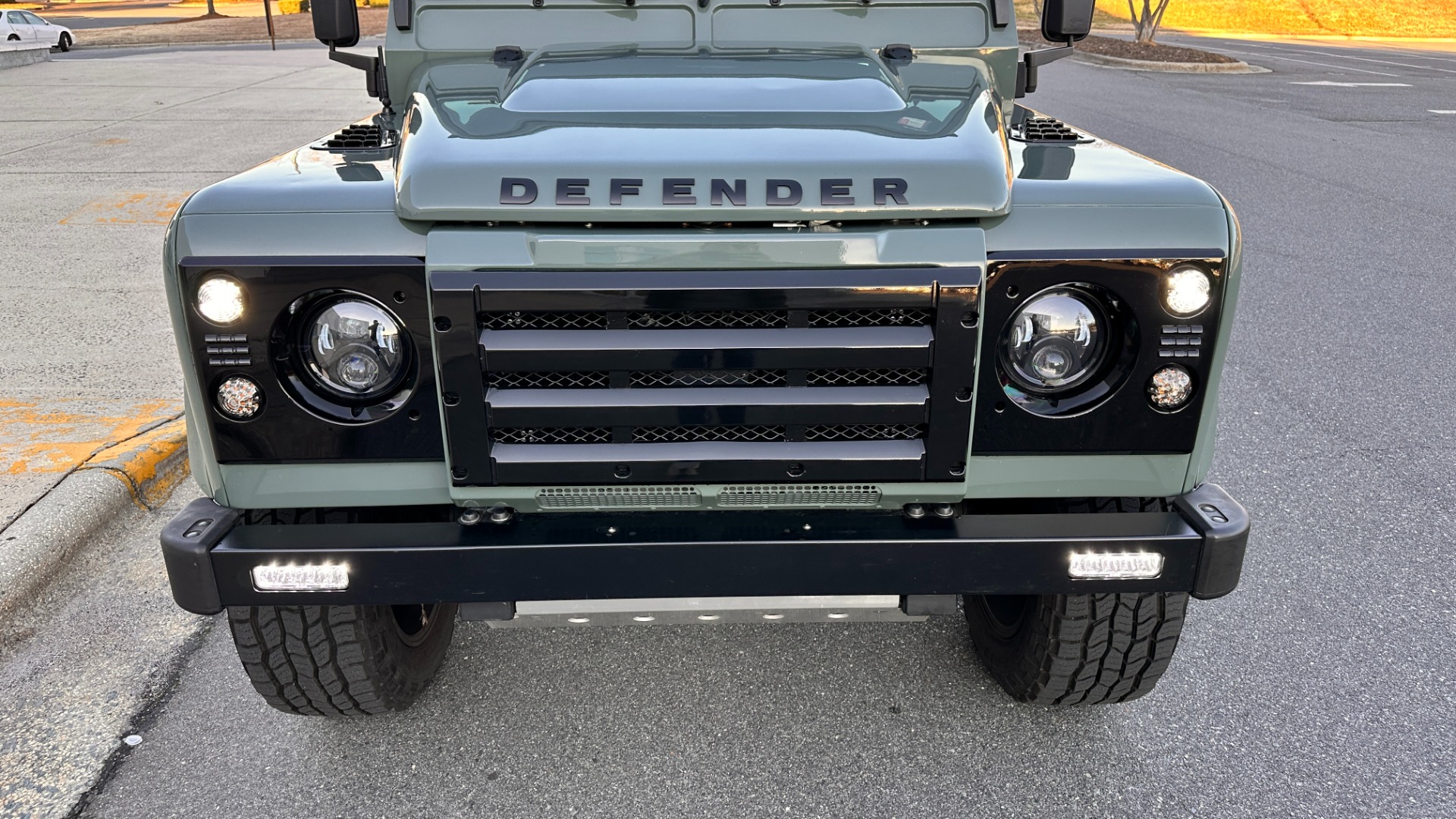 Used 1993 Land Rover Defender DEFENDER 110 2020 OSPREY CUSTOM 110 / FULLY REBUILT / 5.3L V8 / LEATHER / SOUND SYSTEM for sale Sold at Formula Imports in Charlotte NC 28227 8