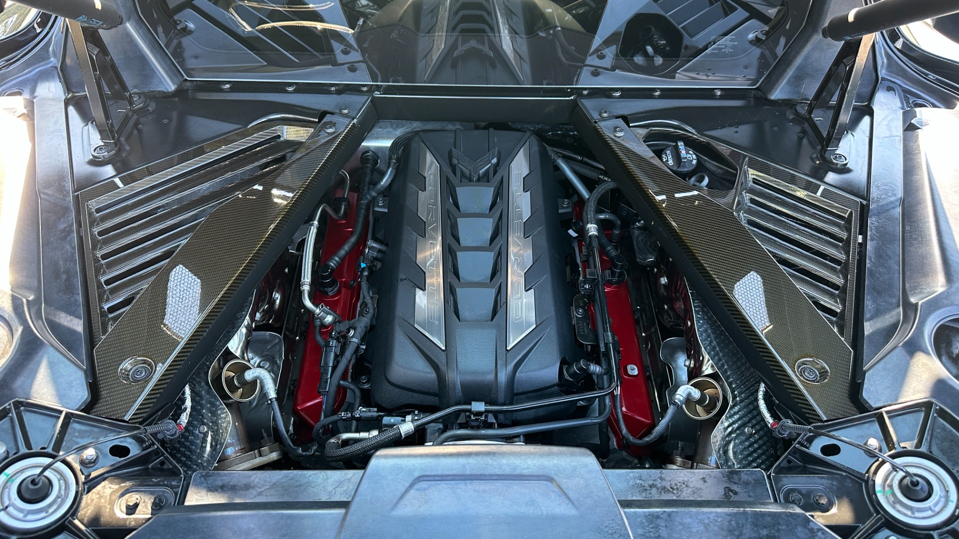 Used 2020 Chevrolet Corvette 3LT / Z51 PERFORMANCE PACKAGE / HIGH WING SPOILER / MAGRIDE / CARBON FIBER for sale Sold at Formula Imports in Charlotte NC 28227 42