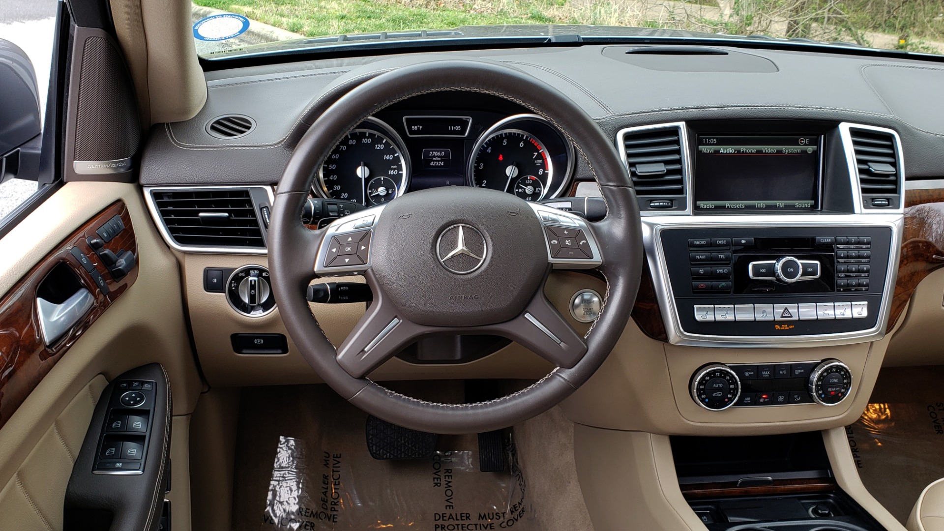 Used 2014 Mercedes-Benz GL-Class GL 450 4MATIC PREMIUM / NAV / PANO-ROOF / HK SND / 3-ROW for sale Sold at Formula Imports in Charlotte NC 28227 49