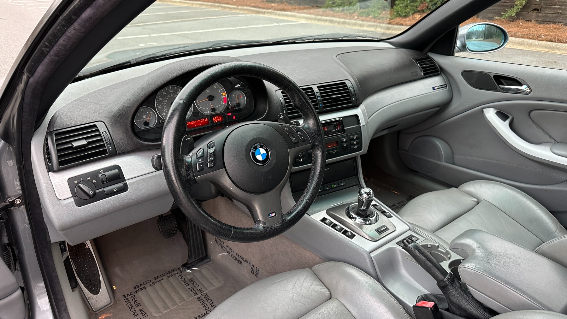 Used 2006 BMW M3 CONVERTIBLE / SMG AUTO / LEATHER / INLINE 6CYL / CARBON FIBER for sale $26,595 at Formula Imports in Charlotte NC 28227 12
