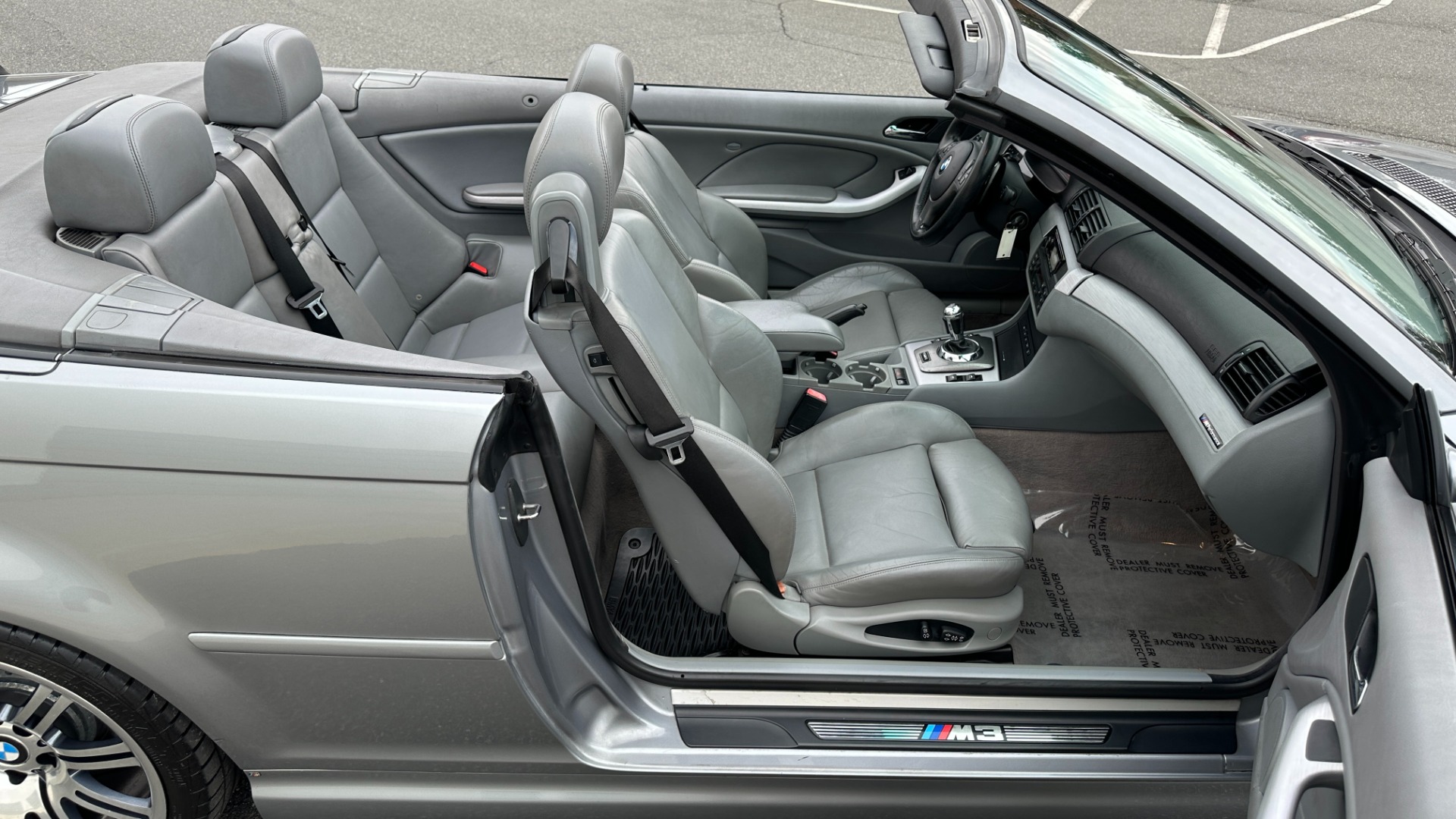 Used 2006 BMW M3 CONVERTIBLE / SMG AUTO / LEATHER / INLINE 6CYL / CARBON FIBER for sale $26,595 at Formula Imports in Charlotte NC 28227 14