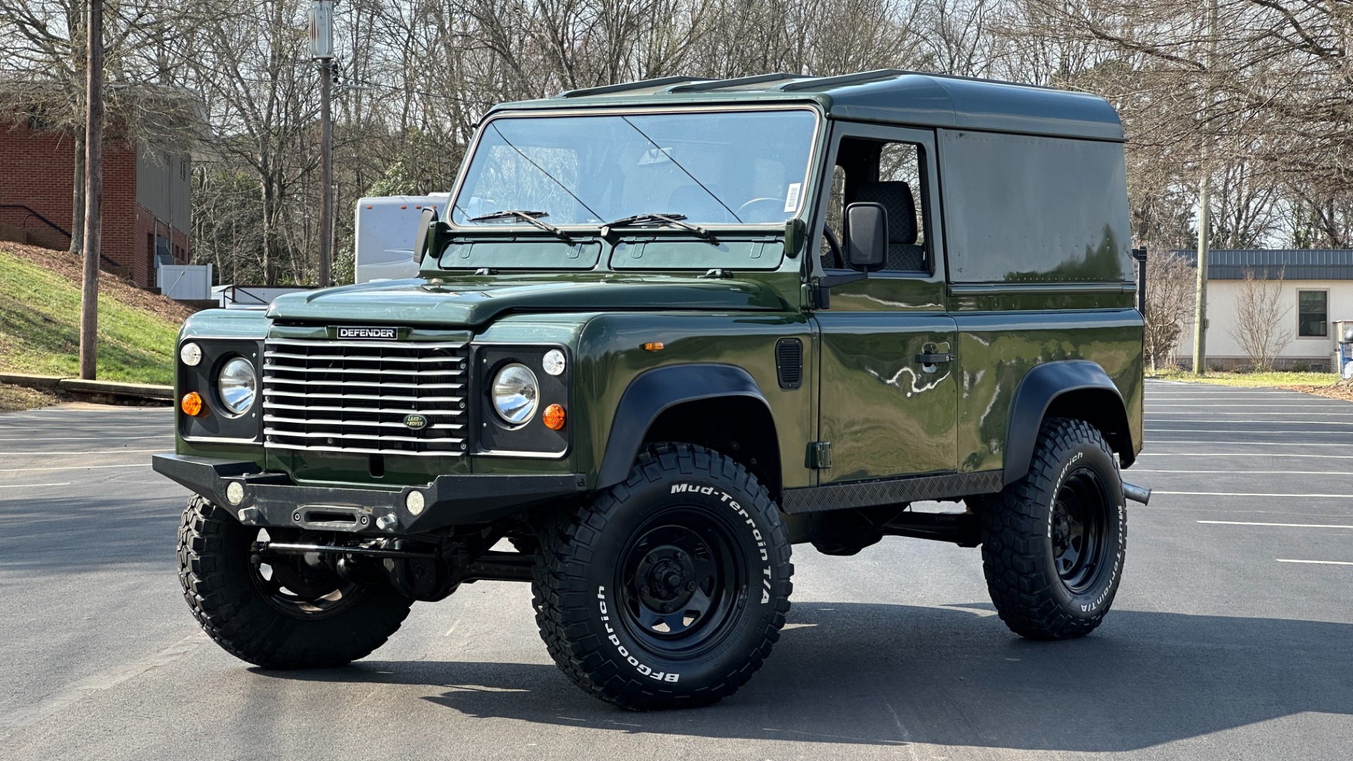 Used 1994 Land Rover Defender Defender 90 RESTORED / 200 TDi DIESEL / HARD TOP / REAR BENCH / BUMPERS for sale Sold at Formula Imports in Charlotte NC 28227 11