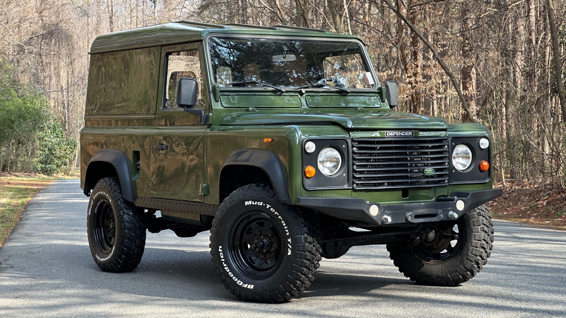Used 1994 Land Rover Defender Defender 90 RESTORED / 200 TDi DIESEL / HARD TOP / REAR BENCH / BUMPERS for sale Sold at Formula Imports in Charlotte NC 28227 12