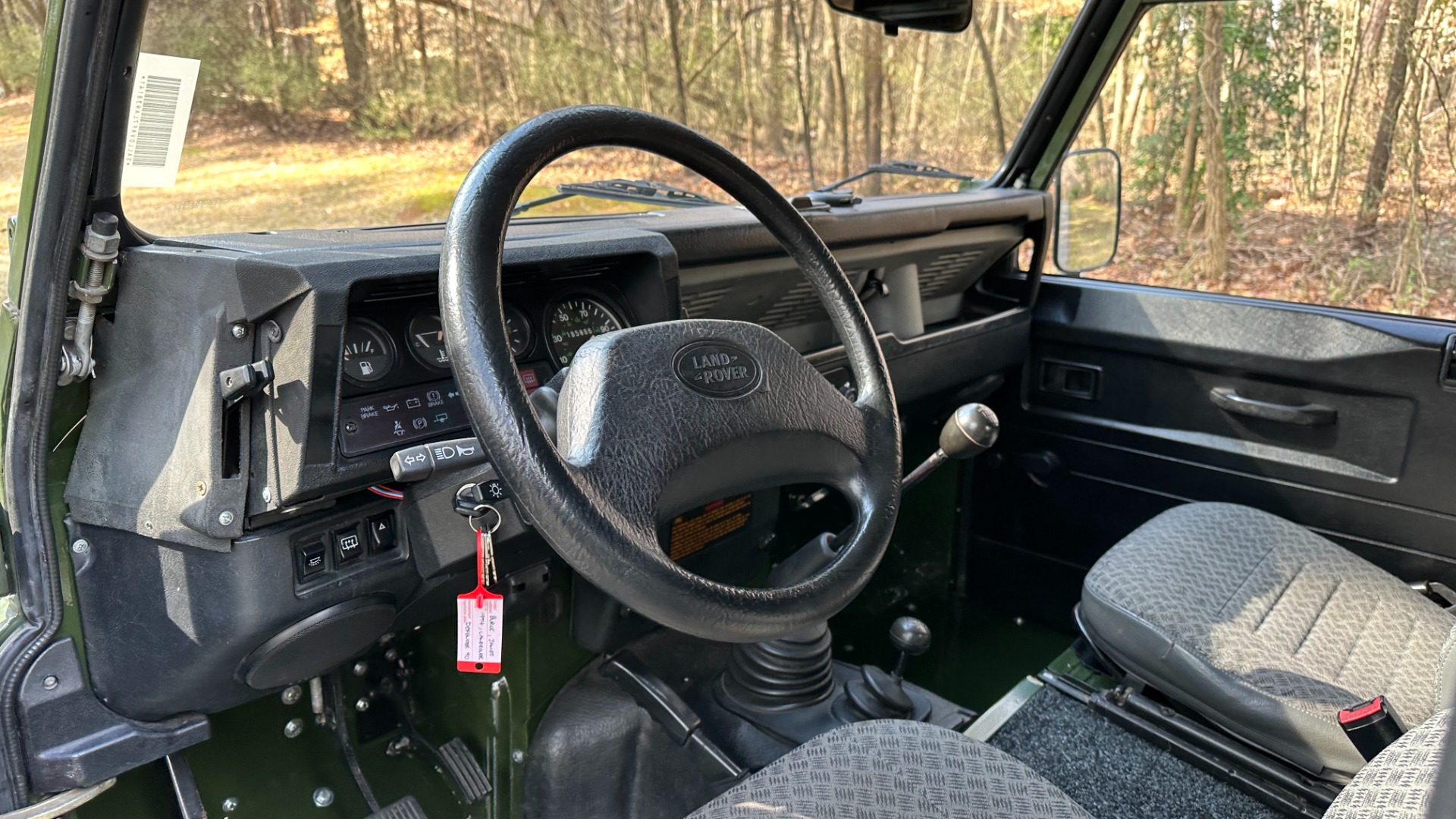 Used 1994 Land Rover Defender Defender 90 RESTORED / 200 TDi DIESEL / HARD TOP / REAR BENCH / BUMPERS for sale Sold at Formula Imports in Charlotte NC 28227 14