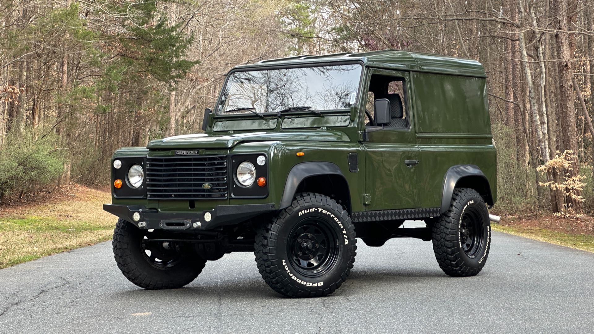 Used 1994 Land Rover Defender Defender 90 RESTORED / 200 TDi DIESEL / HARD TOP / REAR BENCH / BUMPERS for sale Sold at Formula Imports in Charlotte NC 28227 2