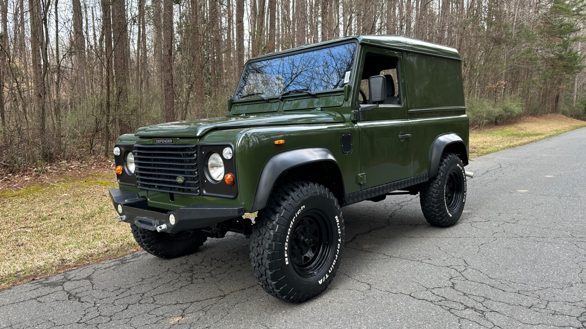 Used 1994 Land Rover Defender Defender 90 RESTORED / 200 TDi DIESEL / HARD TOP / REAR BENCH / BUMPERS for sale Sold at Formula Imports in Charlotte NC 28227 3