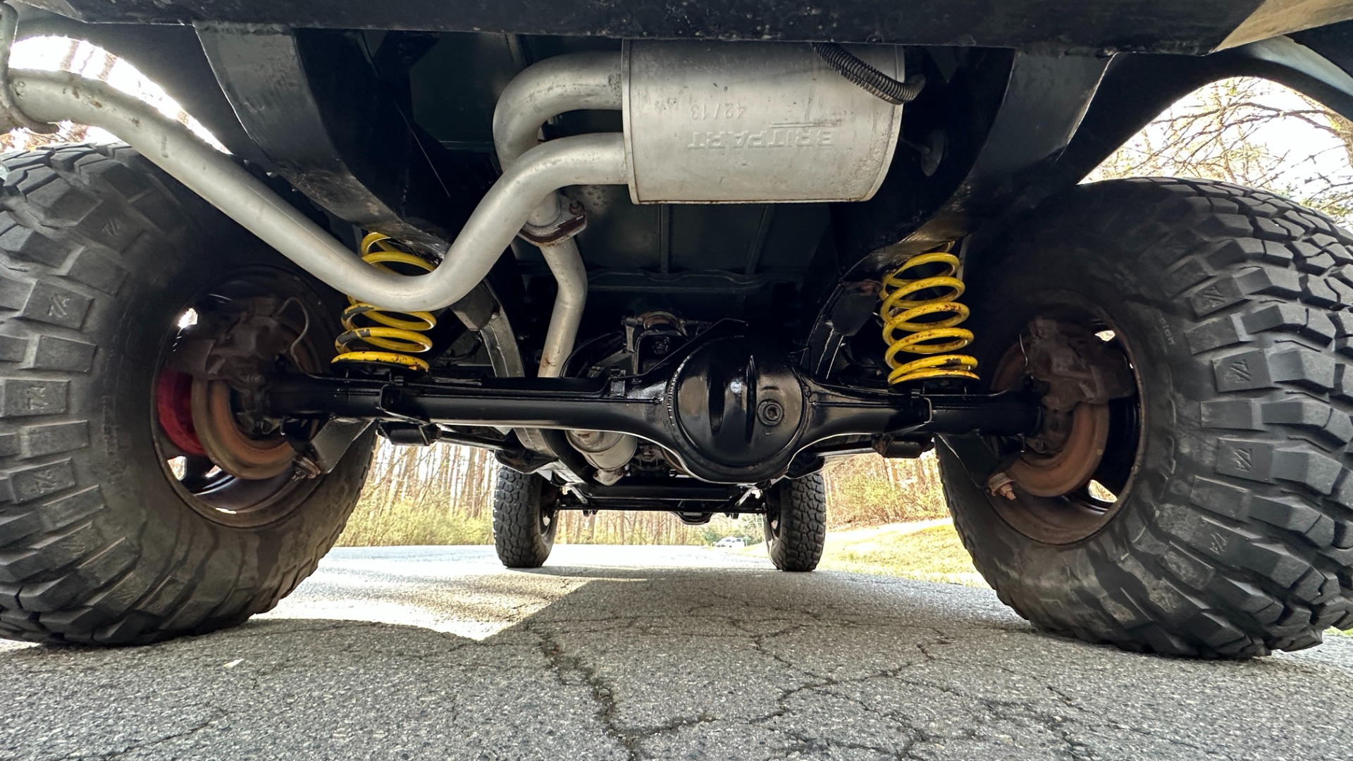 Used 1994 Land Rover Defender Defender 90 RESTORED / 200 TDi DIESEL / HARD TOP / REAR BENCH / BUMPERS for sale Sold at Formula Imports in Charlotte NC 28227 48