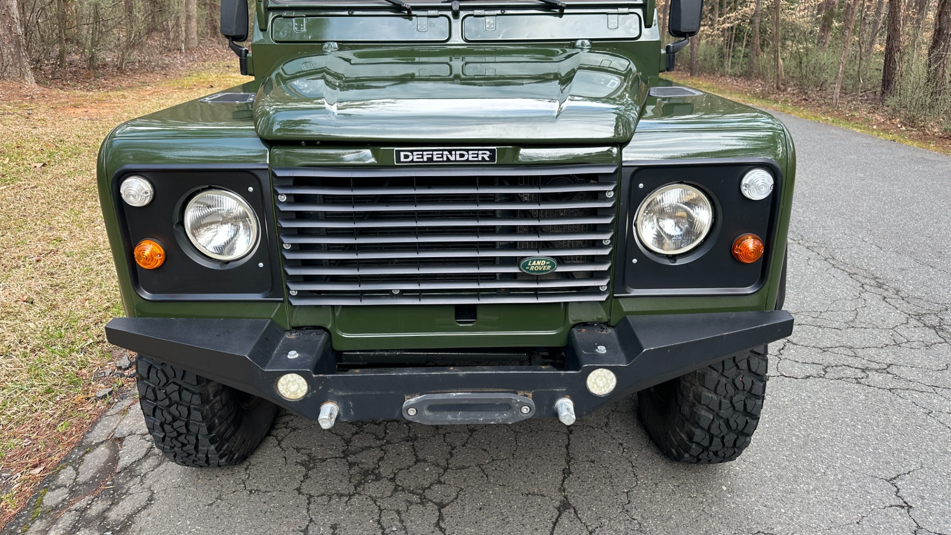 Used 1994 Land Rover Defender Defender 90 RESTORED / 200 TDi DIESEL / HARD TOP / REAR BENCH / BUMPERS for sale Sold at Formula Imports in Charlotte NC 28227 7