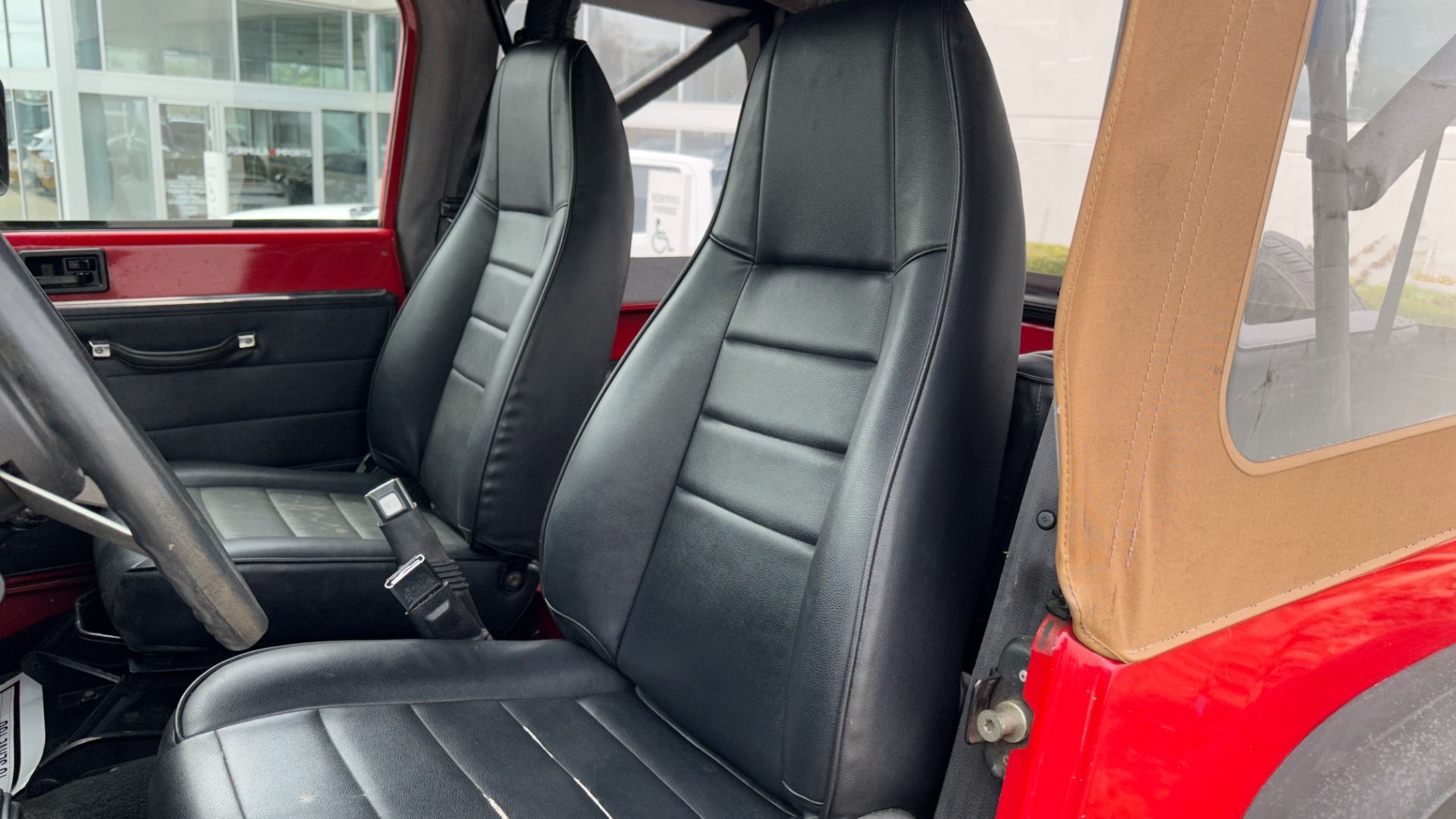 Used 1995 Jeep WRANGLER SOFT TOP / 4CYL ENGINE / 5SPD GEARBOX / BUMPERS / AC / UPGRADED RADIO for sale Sold at Formula Imports in Charlotte NC 28227 13