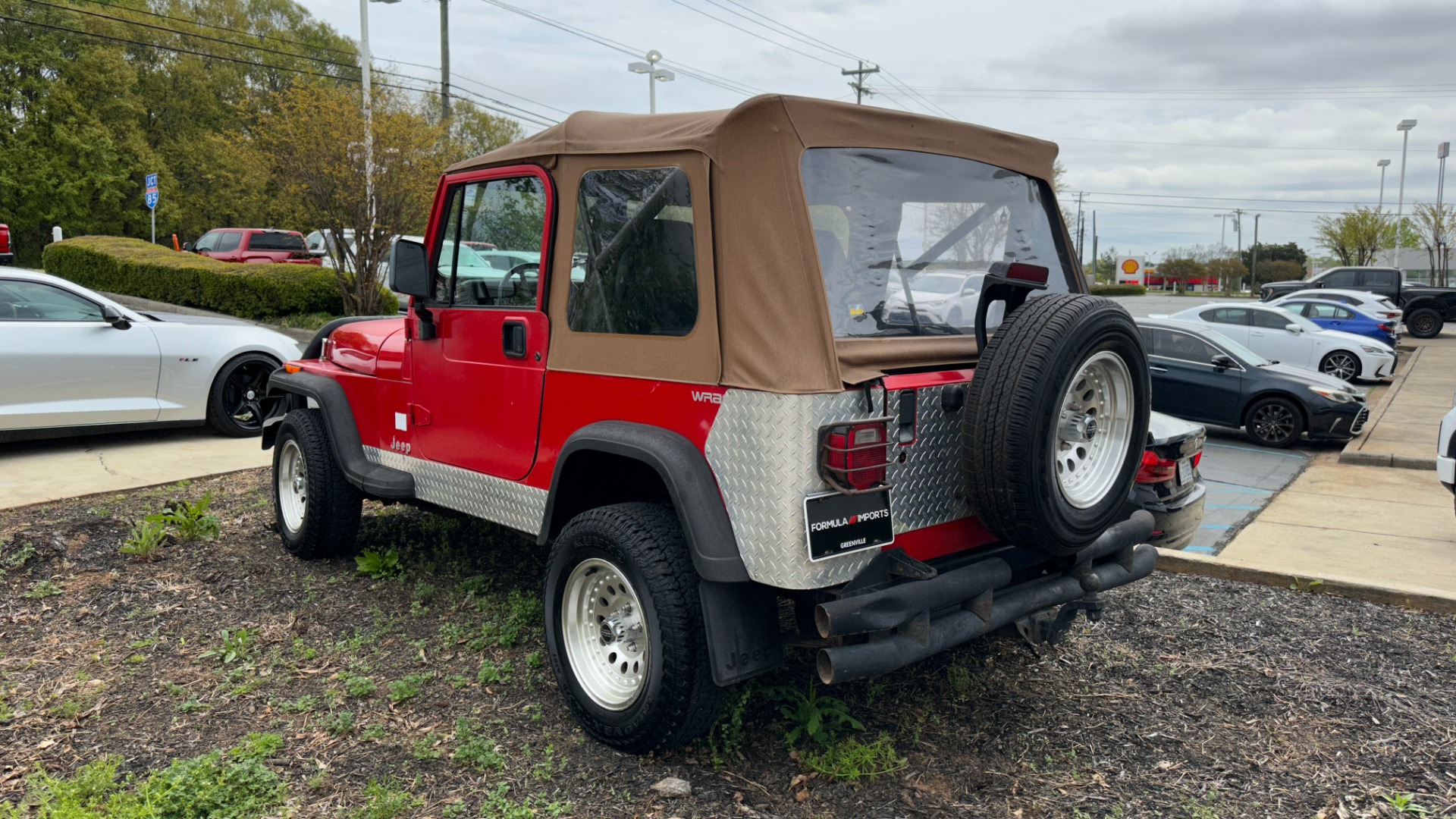Used 1995 Jeep WRANGLER SOFT TOP / 4CYL ENGINE / 5SPD GEARBOX / BUMPERS / AC / UPGRADED RADIO for sale Sold at Formula Imports in Charlotte NC 28227 5