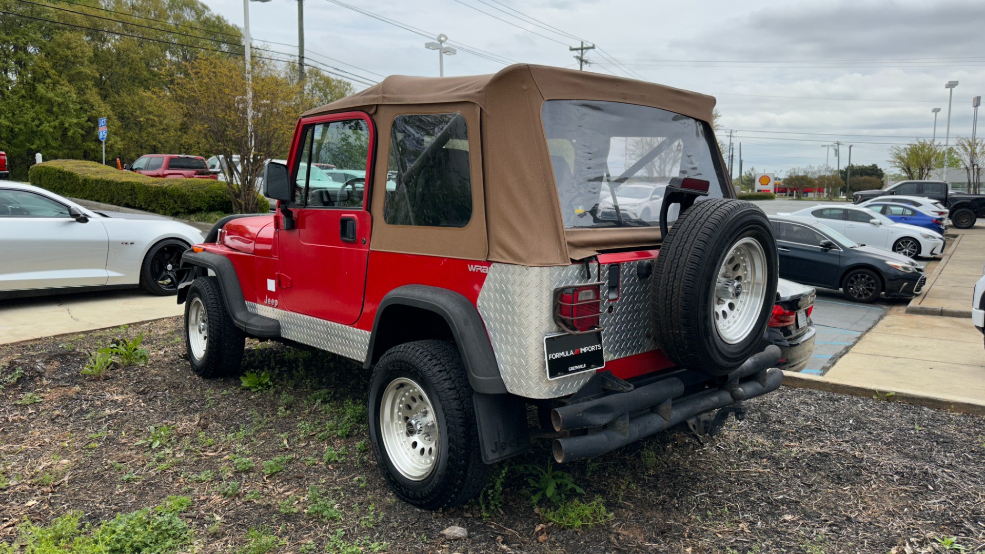 Used 1995 Jeep WRANGLER SOFT TOP / 4CYL ENGINE / 5SPD GEARBOX / BUMPERS / AC / UPGRADED RADIO for sale $8,900 at Formula Imports in Charlotte NC 28227 5