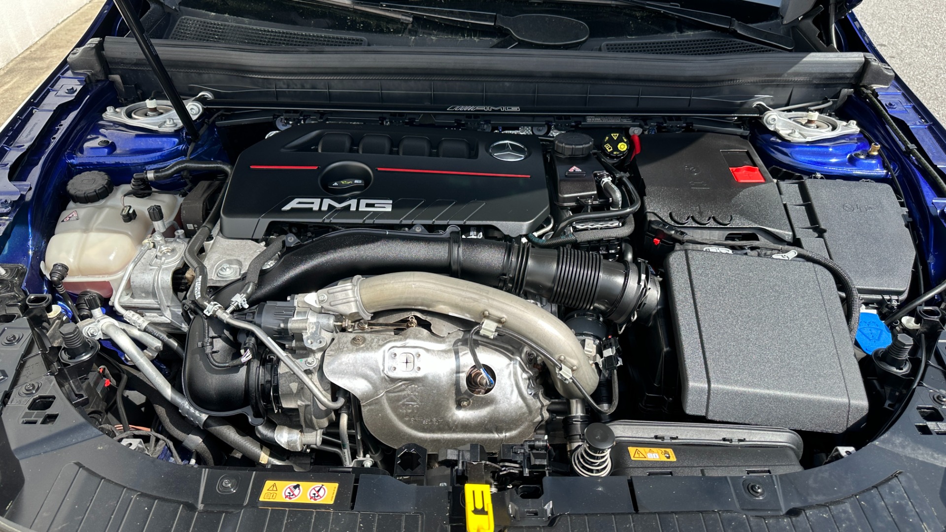 Used 2021 Mercedes-Benz GLB AMG GLB 35 / BURMESTER SOUND / NAPPA LEATHER / PERF STEERING / MATTE AMG WH for sale $53,495 at Formula Imports in Charlotte NC 28227 44