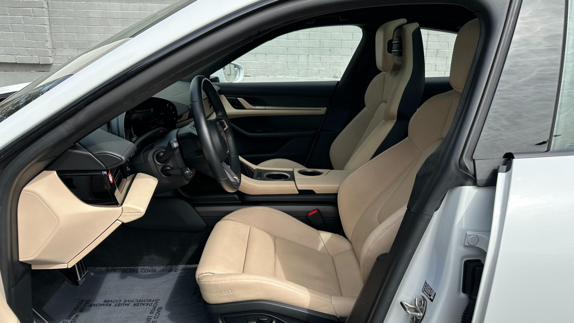 Used 2020 Porsche Taycan TURBO S AWD / OLEA CLUB INTERIOR / BURMESTER / SPORT CHRONO for sale Sold at Formula Imports in Charlotte NC 28227 12