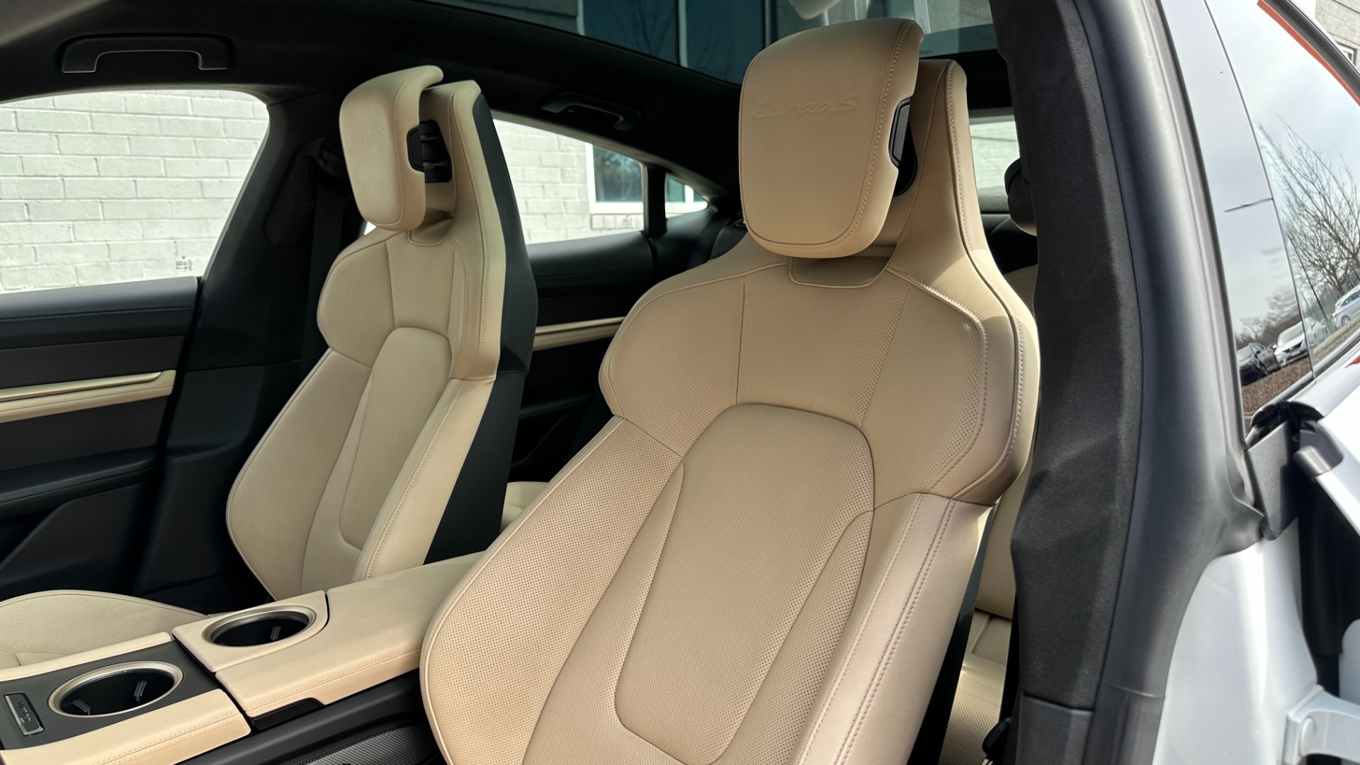 Used 2020 Porsche Taycan TURBO S AWD / OLEA CLUB INTERIOR / BURMESTER / SPORT CHRONO for sale Sold at Formula Imports in Charlotte NC 28227 13